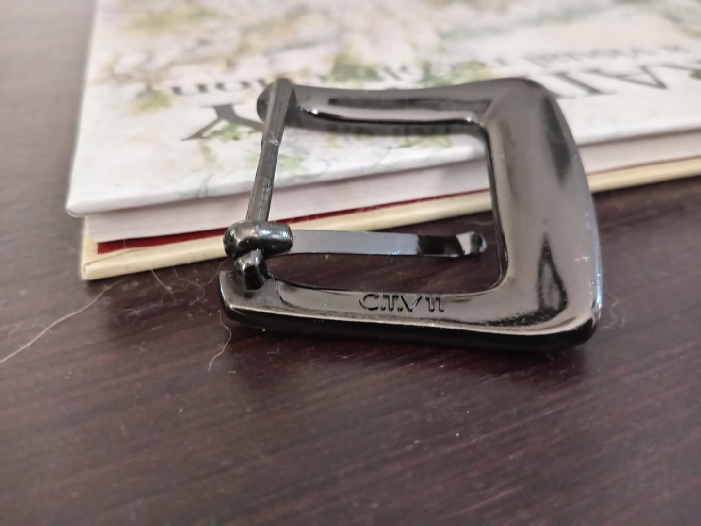 CLASSICS Belt Buckle – Solid Brushed Silver Finish