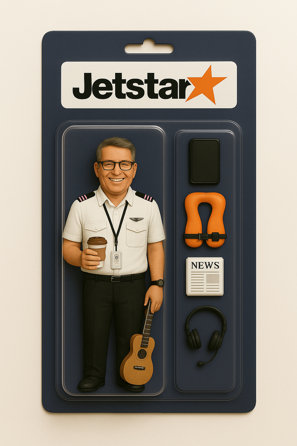 ✈️ FlightLine Hero - Want Your Own action figure?