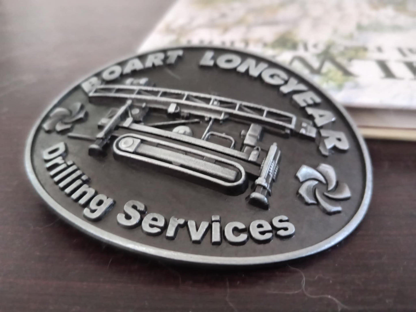 Boart Longyear Drilling Services Belt Buckle – Collector’s Item