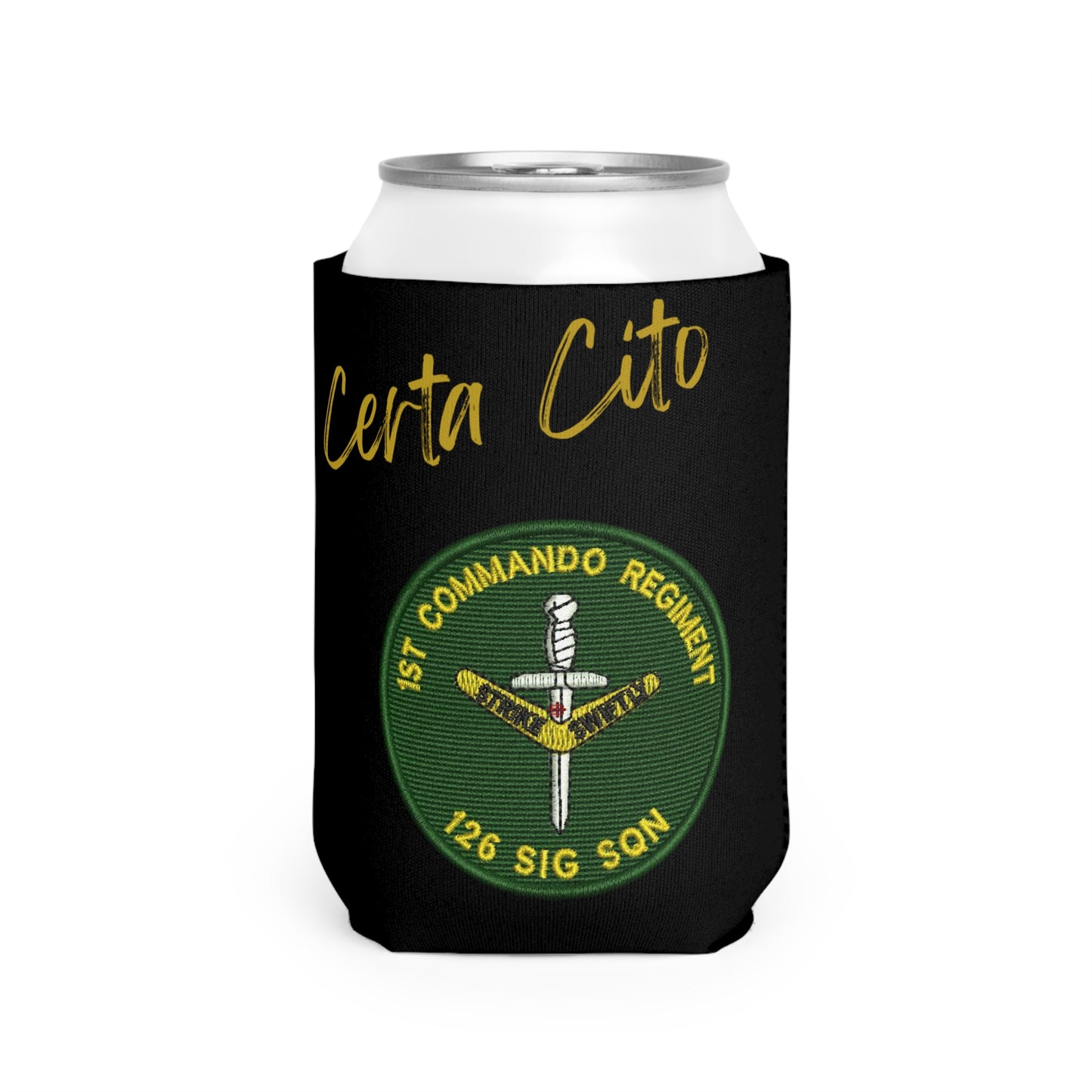126 SIG SQN 90's Era Commando Patch Stubby Cooler