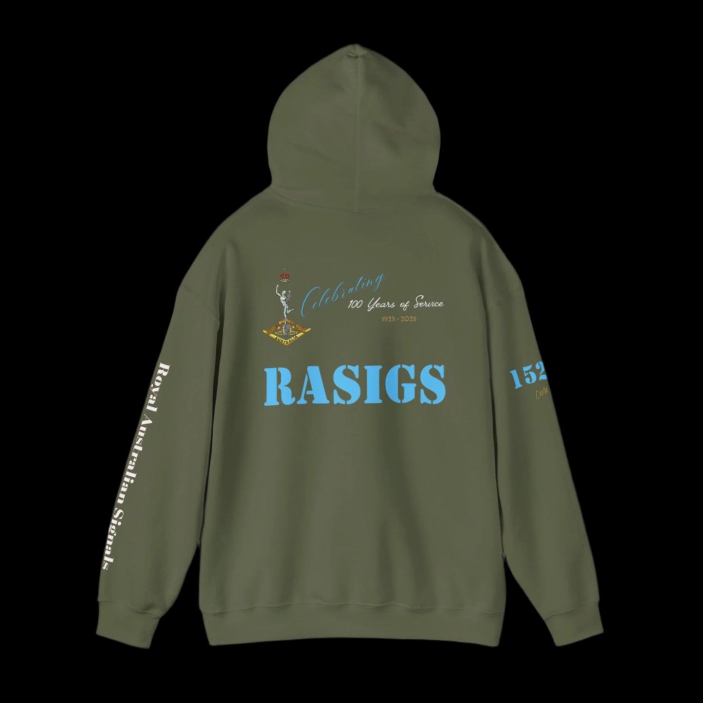 152 Signal Squadron SAS 'Who Dares Wins' 100-Year Anniversary Hoodie