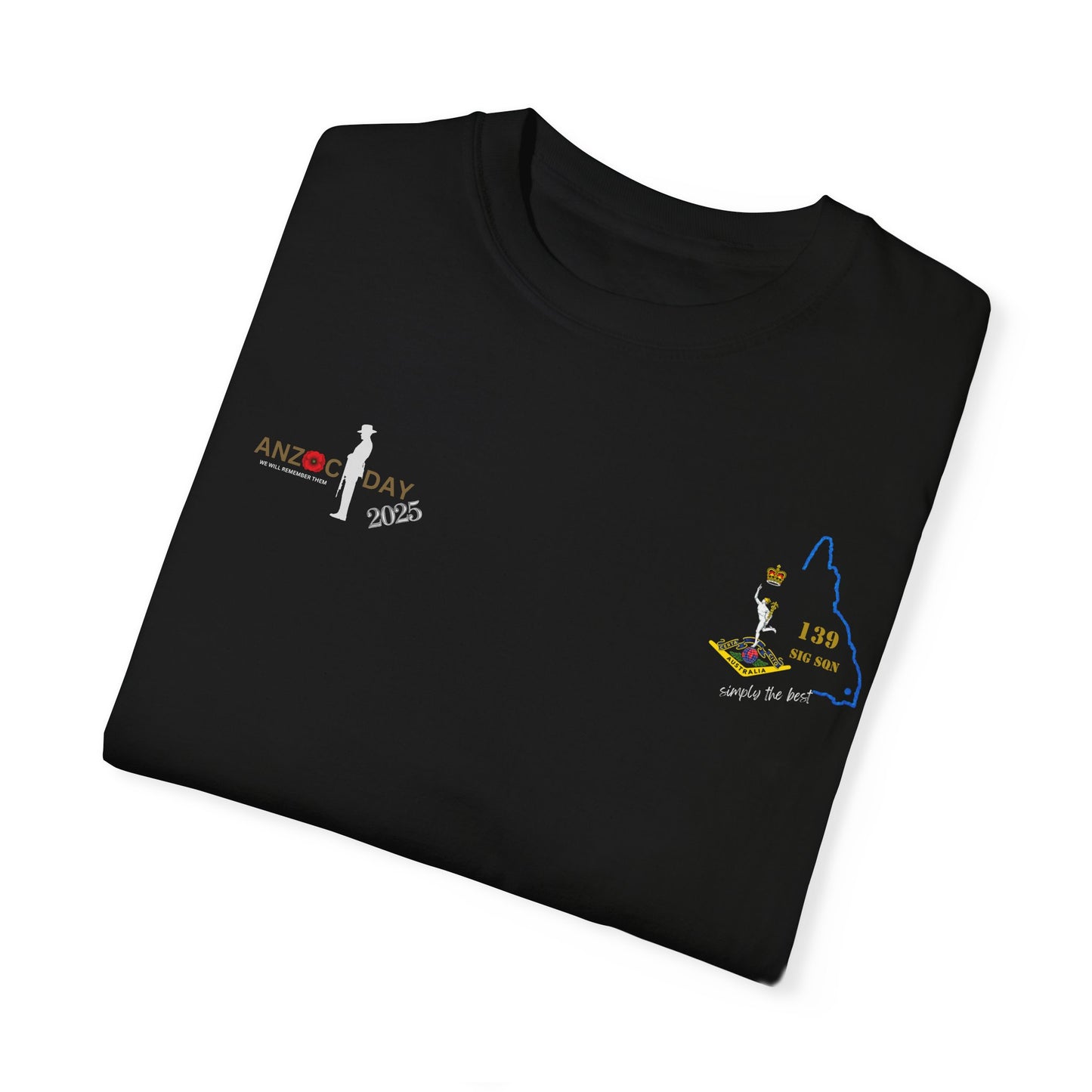 🇦🇺 139 Signal Squadron ANZAC 2025 Tee – Quick Ship Edition 🇦🇺