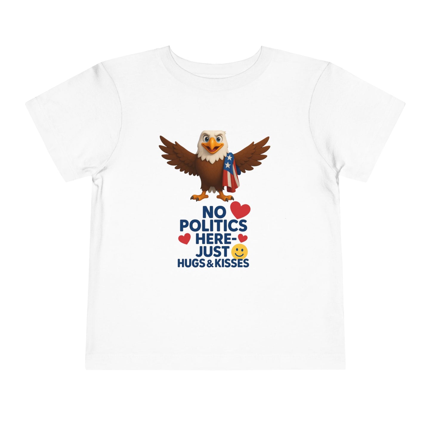 Toddler Short Sleeve Tee with Political Humor | Cute Eagle Design for Kids | Unisex Everyday Wear | Perfect Gift for Holidays and [...]