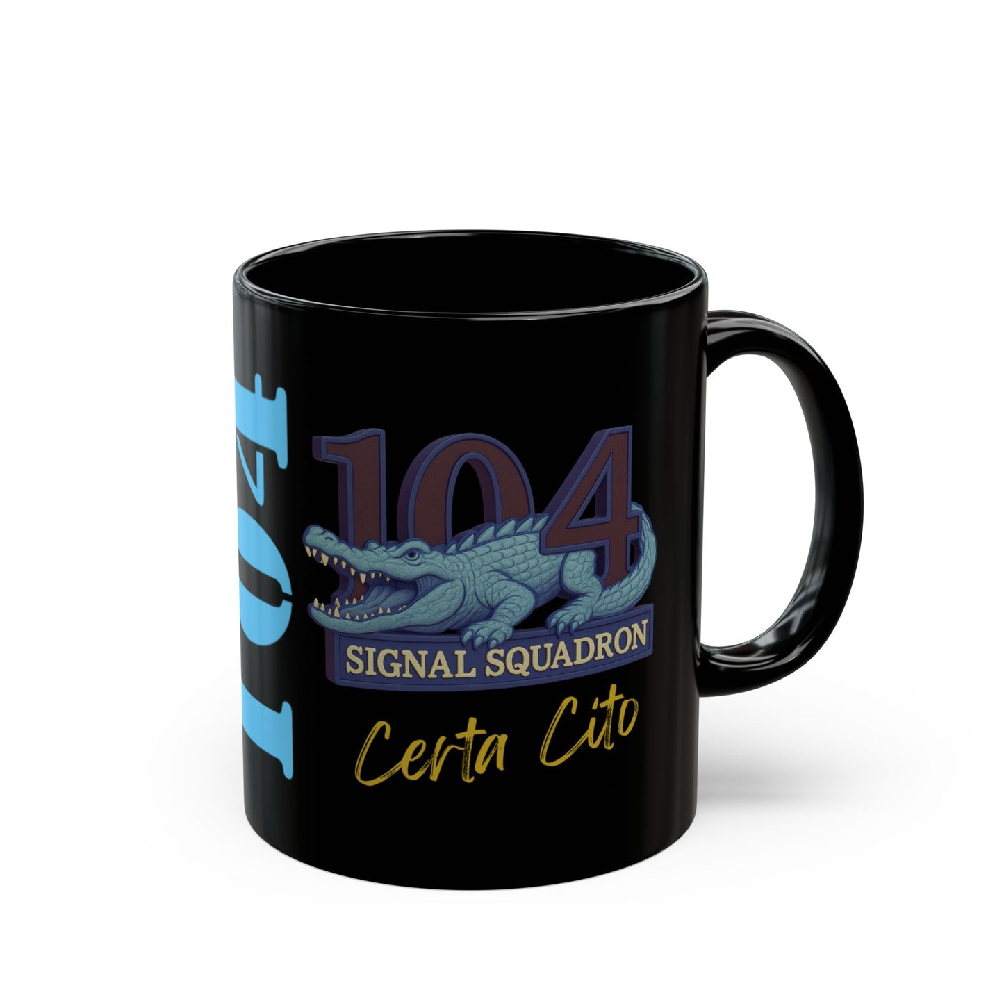 104 Signal Squadron 90's Era Crocodile – Anniversary Coffee Mug