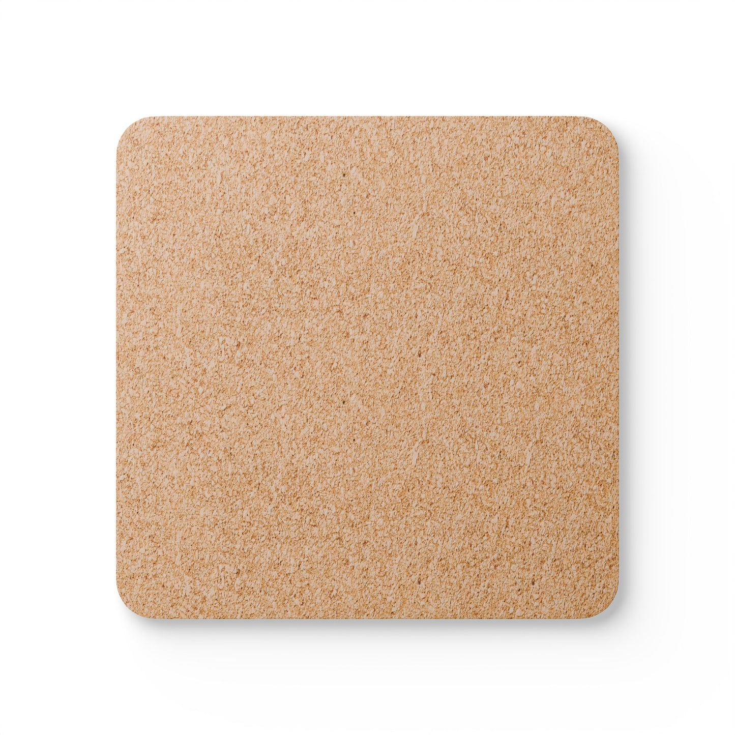 Patriotic Corkwood Coaster Set - No Politics, Just Beer & Cheer - Fun Bar Decor, Gift for Home, Housewarming, BBQ, American Holidays