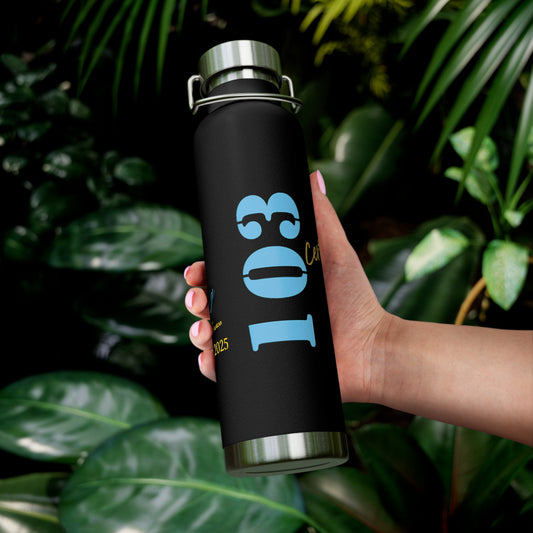 103 Signal Squadron 100 Years of Service Insulated Water Bottle