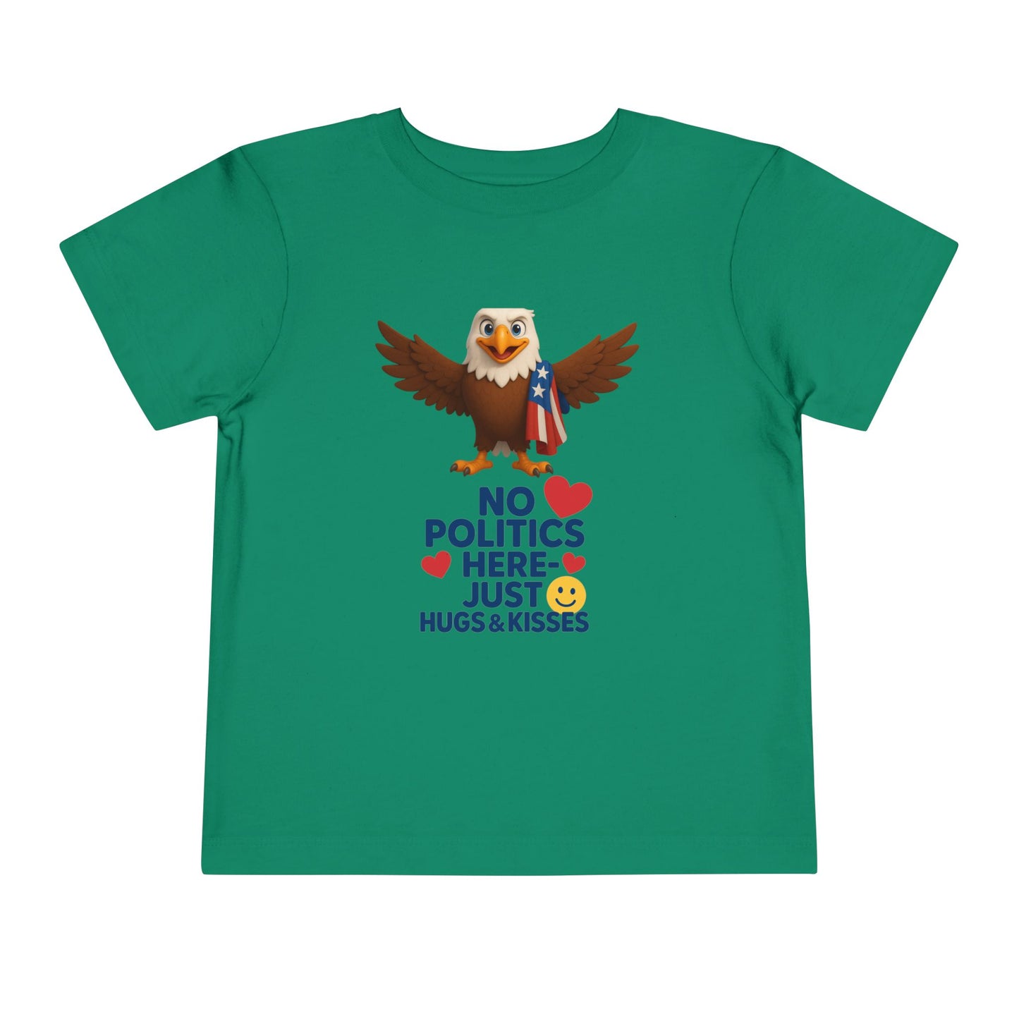Toddler Short Sleeve Tee with Political Humor | Cute Eagle Design for Kids | Unisex Everyday Wear | Perfect Gift for Holidays and [...]