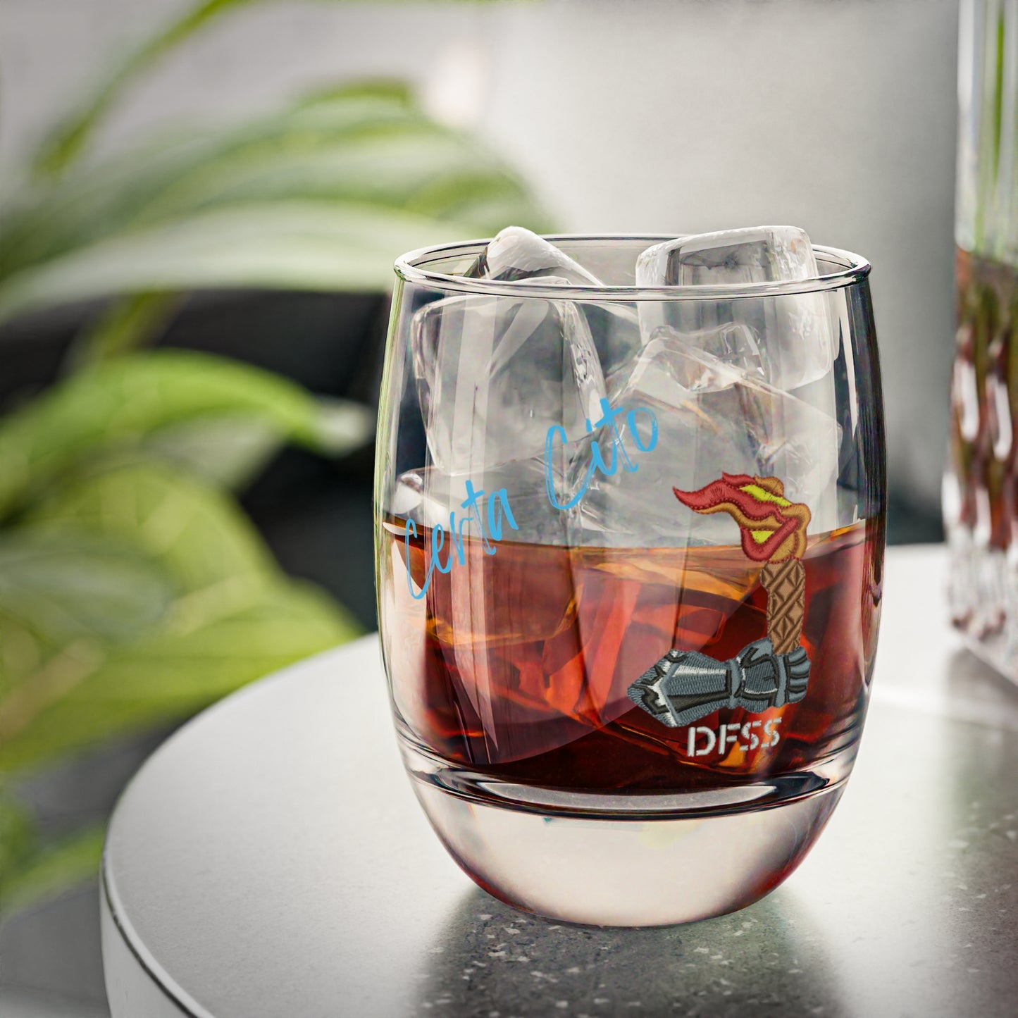 DFSS Whiskey Glass