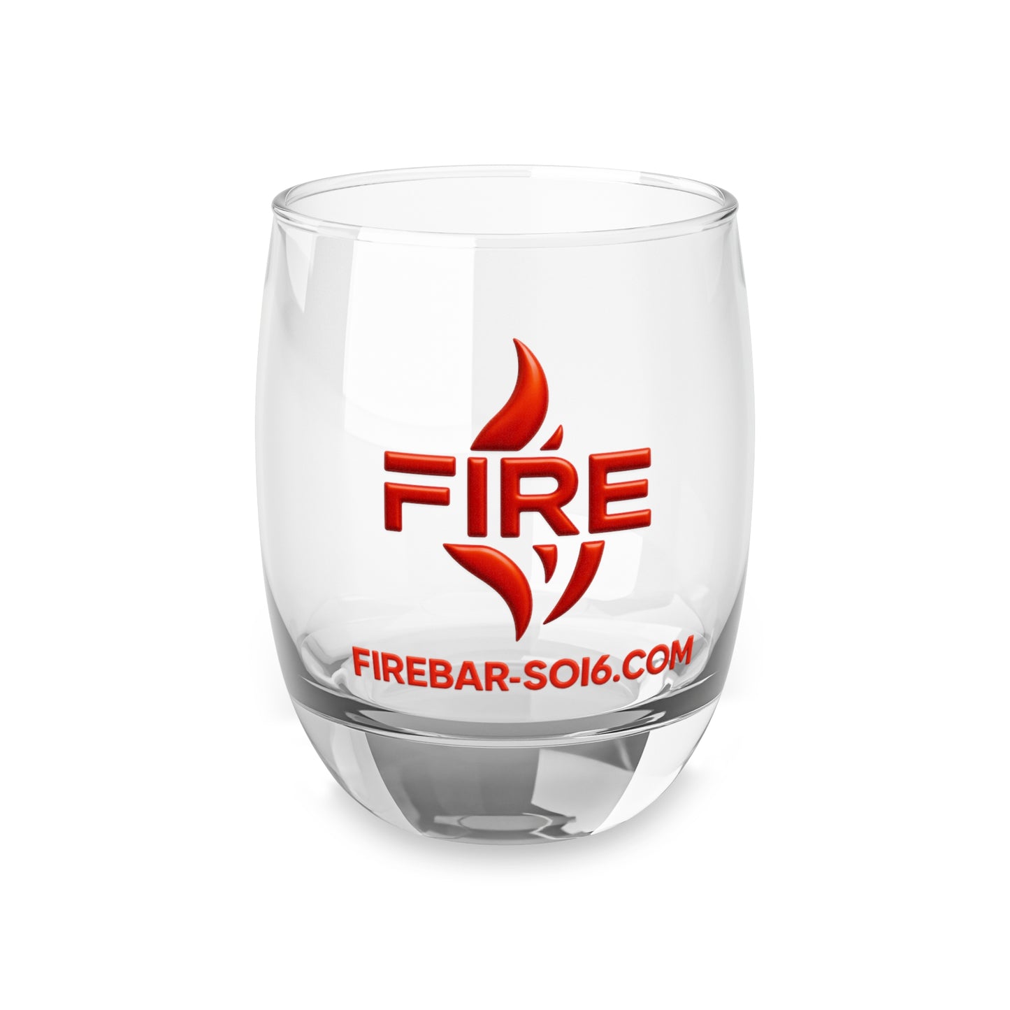 Custom Fire Whiskey Glass – Perfect Gift for Whiskey Lovers, Home Bar Decor, Unique Birthday, and Celebration Drinkware