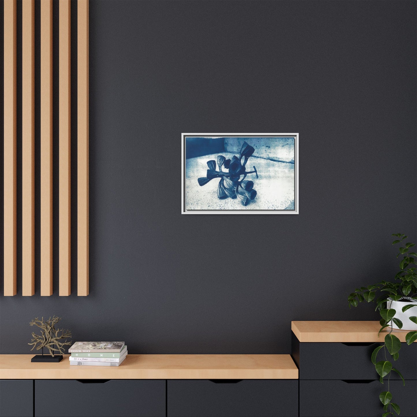 🌿 Gum Nut Form – Cyanotype Botanical Art by Wendy Seymour