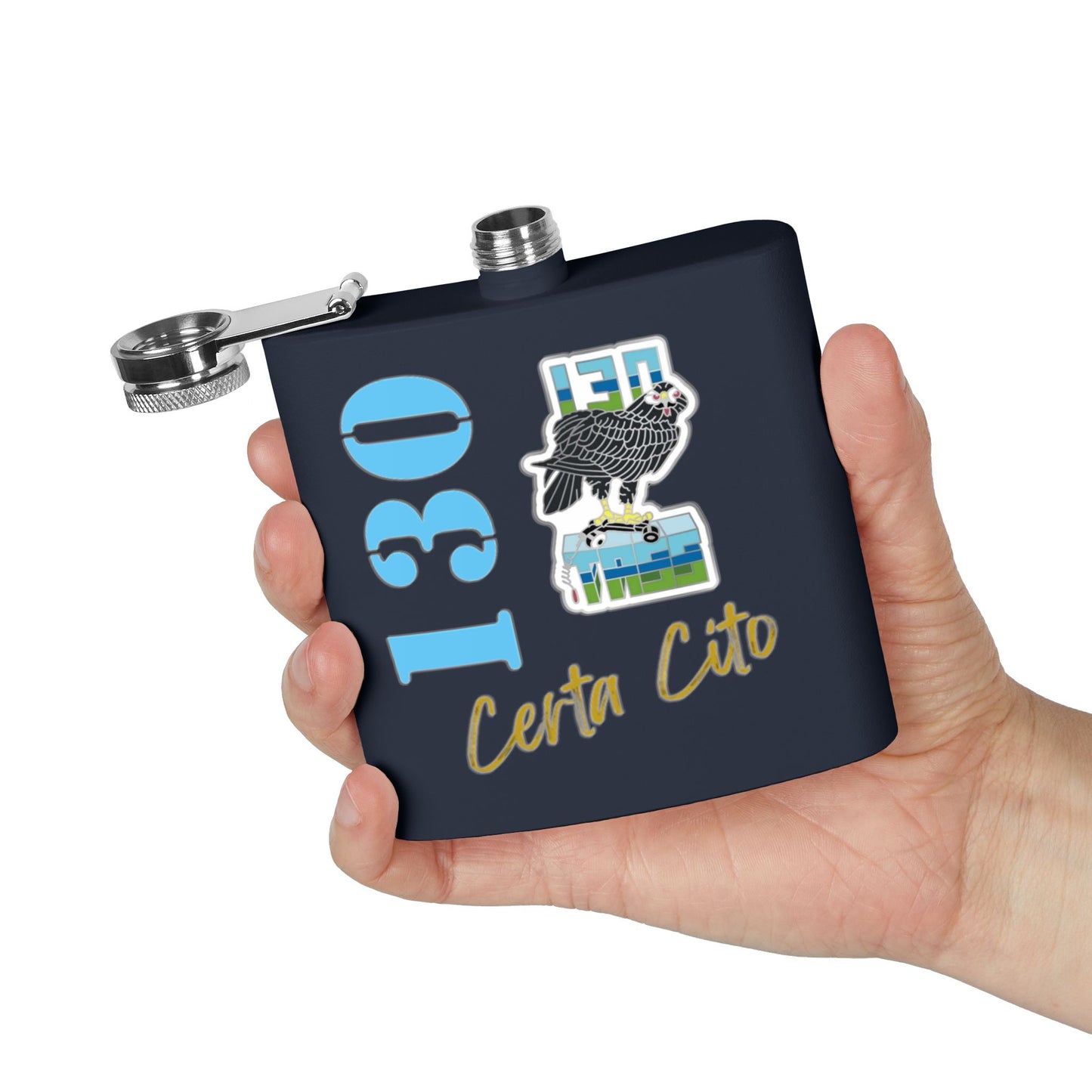 130 SIG SQN Hip Flask – TASS Tactical Air Support Squandron