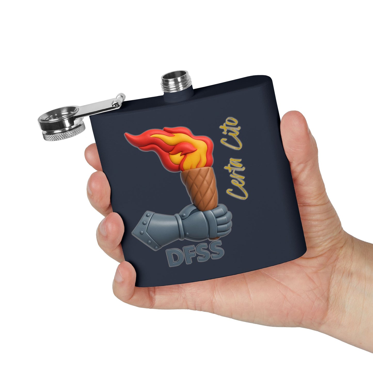 DFSS School of Signals Flask – Commemorating Training and Service