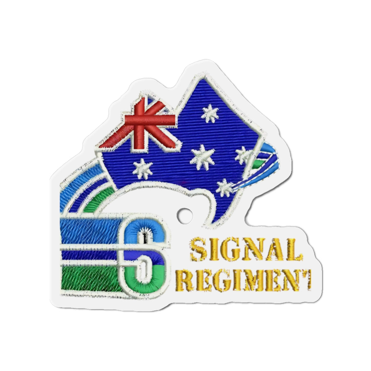 6th Signal Regiment Patch Magnet – RASIGS Signature Range