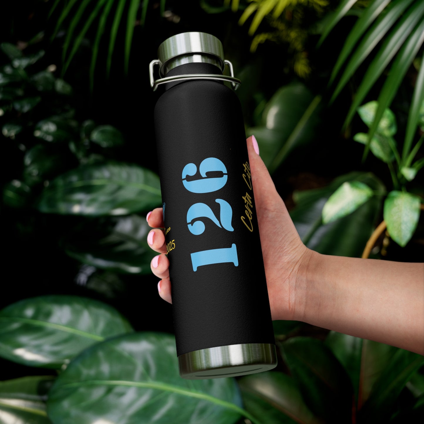 126 Signal Squadron 90s Era  100th Anniversary Insulated Water Bottle