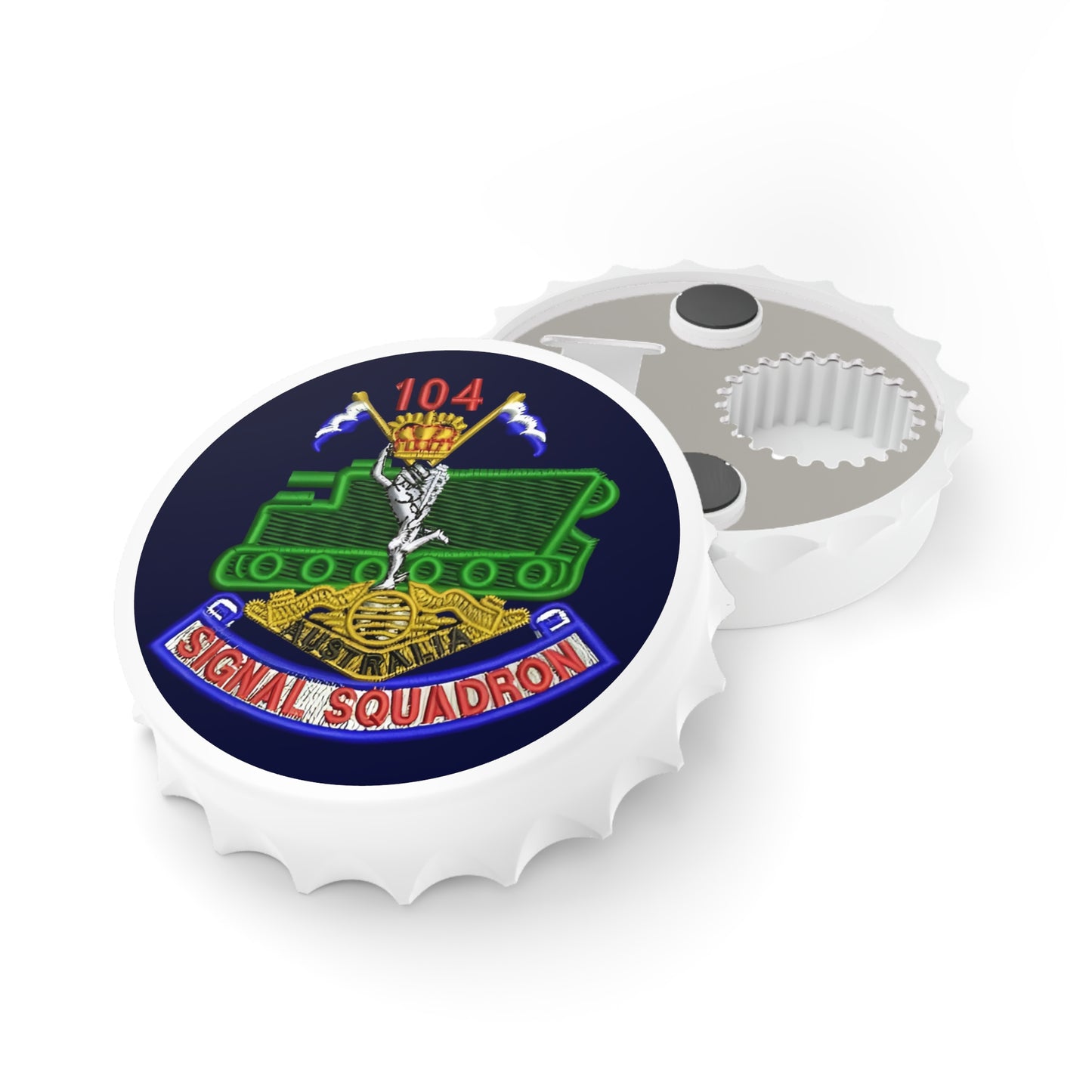104 SIG Sqn Vietnam Era Patch Military Bottle Opener