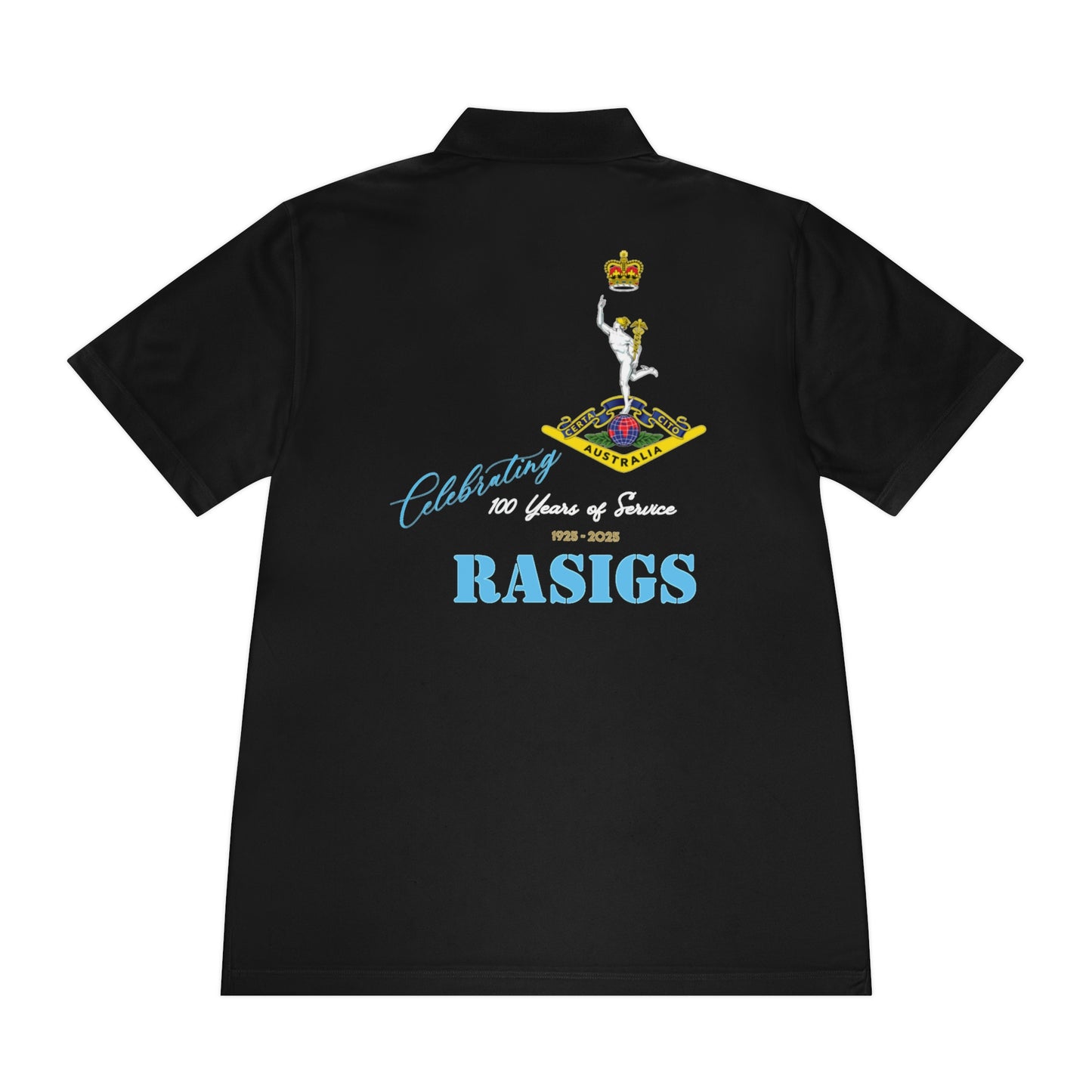 1 Signal Regiment 100-Year Anniversary Edition - Men’s Sport Polo Shirt