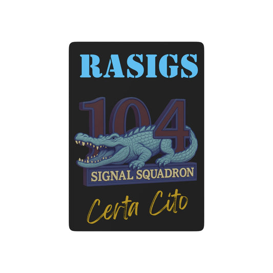 104 SIG SQN Crocodile – 90’s Era Playing Cards
