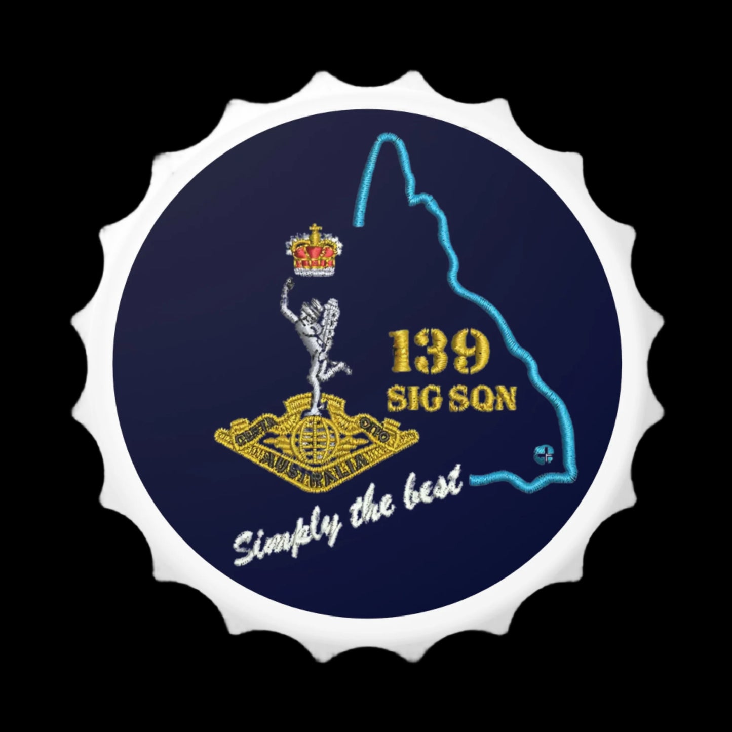 139 SIG Sqn Patch Bottle Opener – A Tribute to Excellence and Service