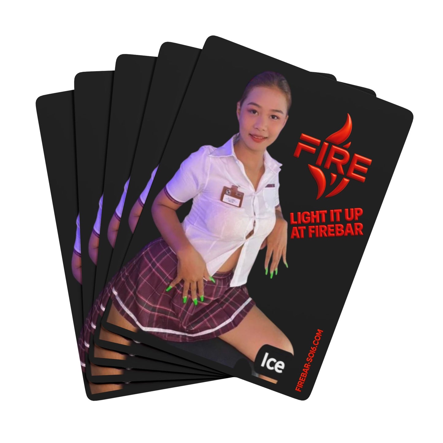 FireBar Ice Playing Cards
