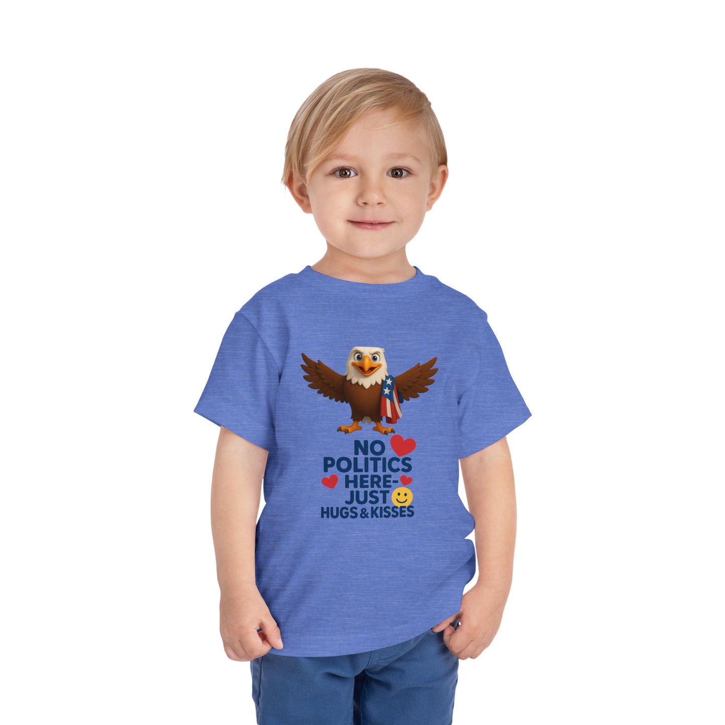 Toddler Short Sleeve Tee with Political Humor | Cute Eagle Design for Kids | Unisex Everyday Wear | Perfect Gift for Holidays and [...]