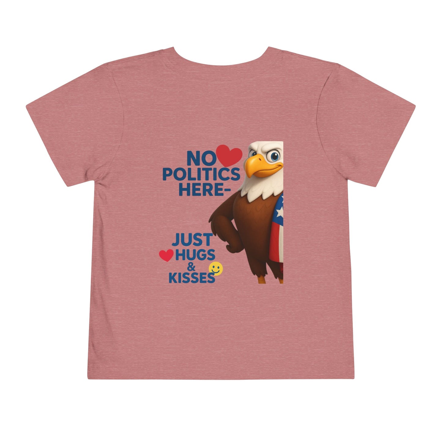 Toddler Short Sleeve Tee with Political Humor | Cute Eagle Design for Kids | Unisex Everyday Wear | Perfect Gift for Holidays and [...]