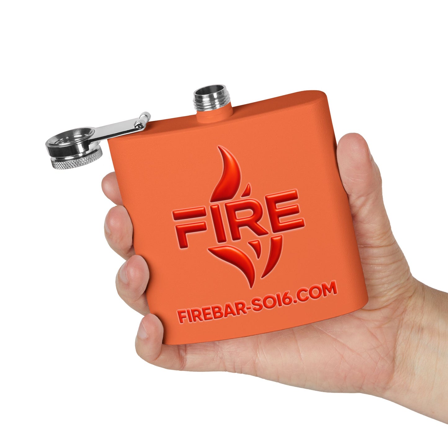 FireBar Stainless Steel Flask – 6oz