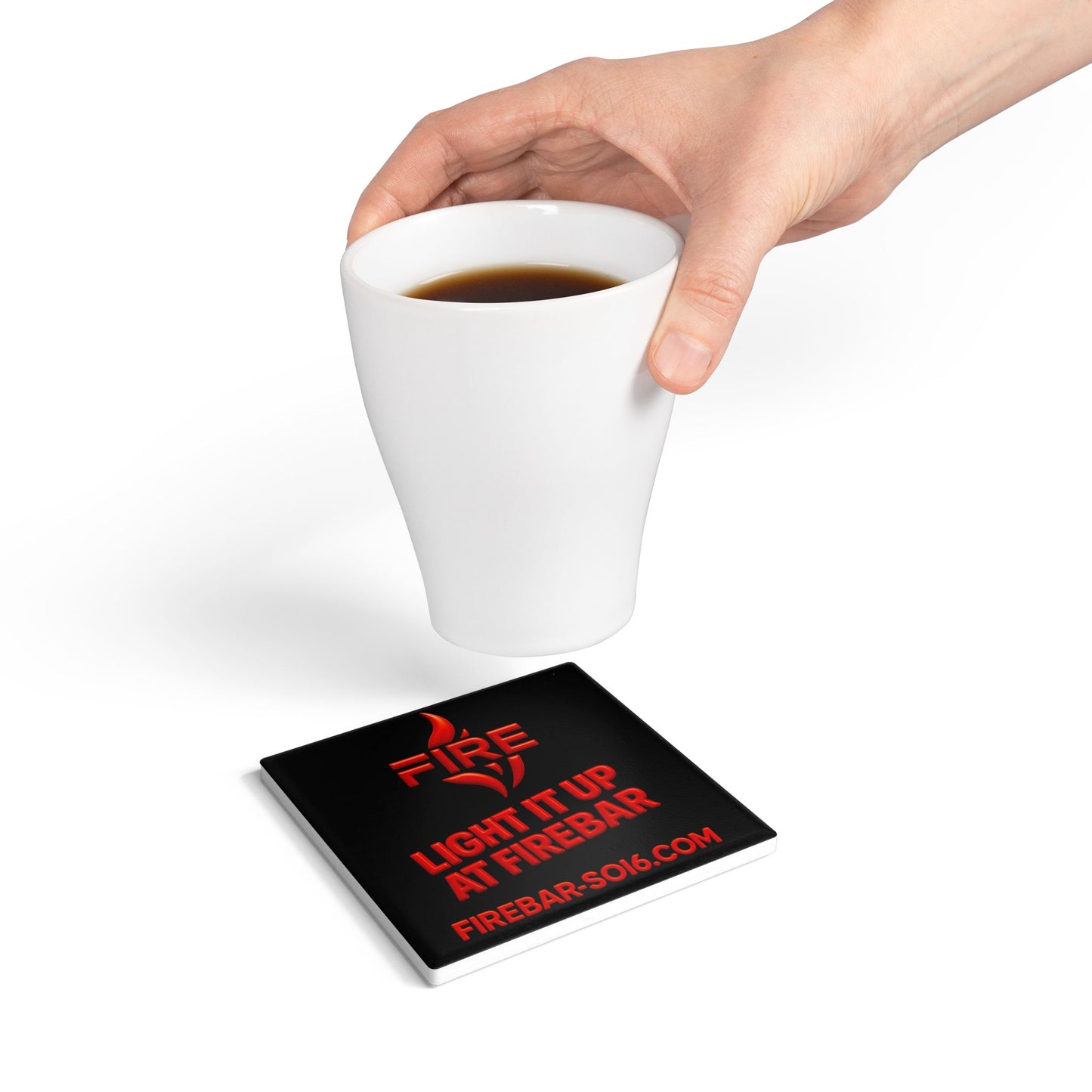 FireBar Ceramic Coaster