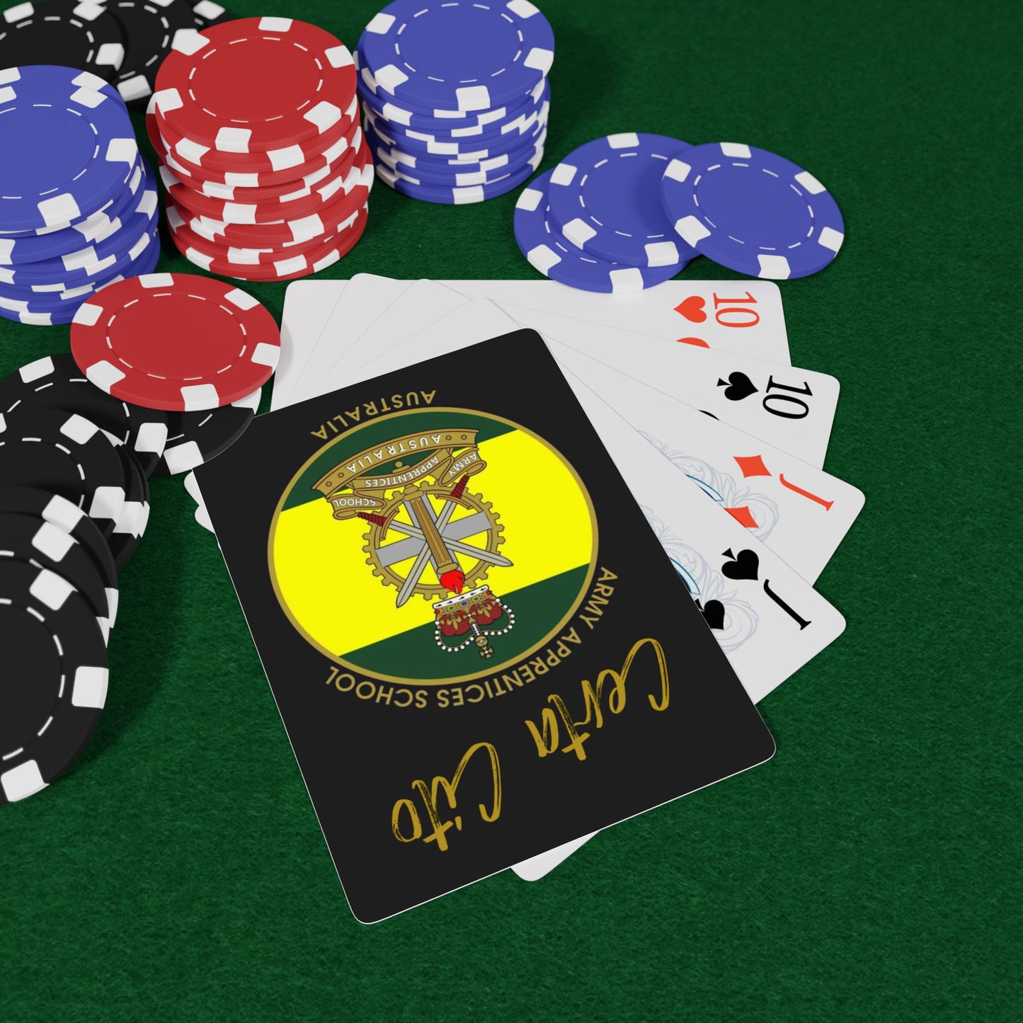 Army Apprentice School Playing Cards