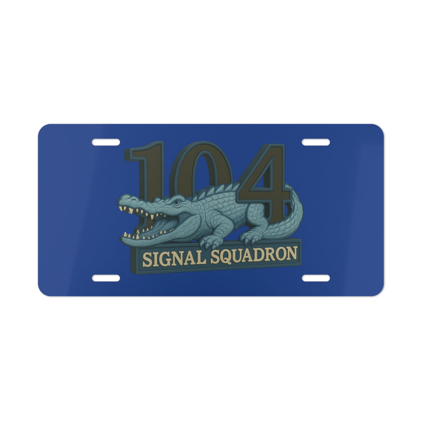 104 Crocodile Plate – Represent the Legacy of 104 Signal Squadron
