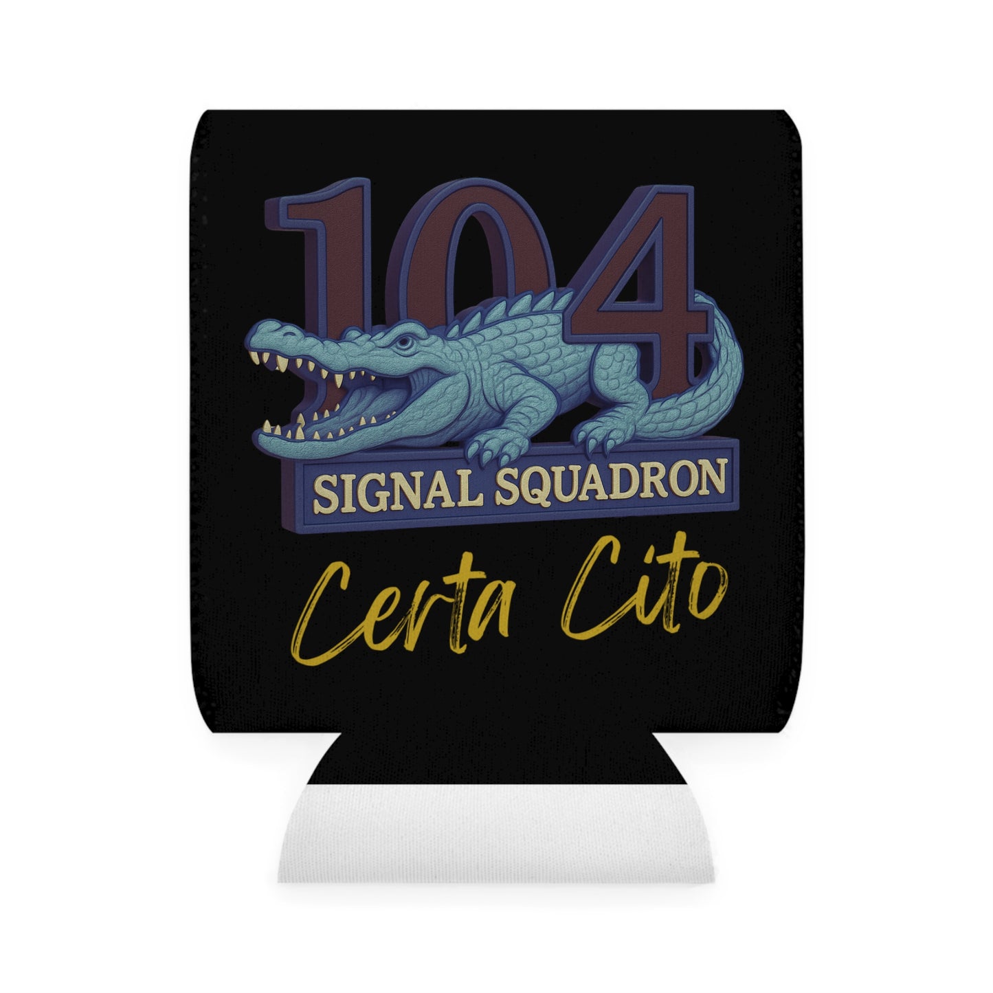 Certa Cito – 104 SIG SQN Crocodile 90s Era Stubby Cooler