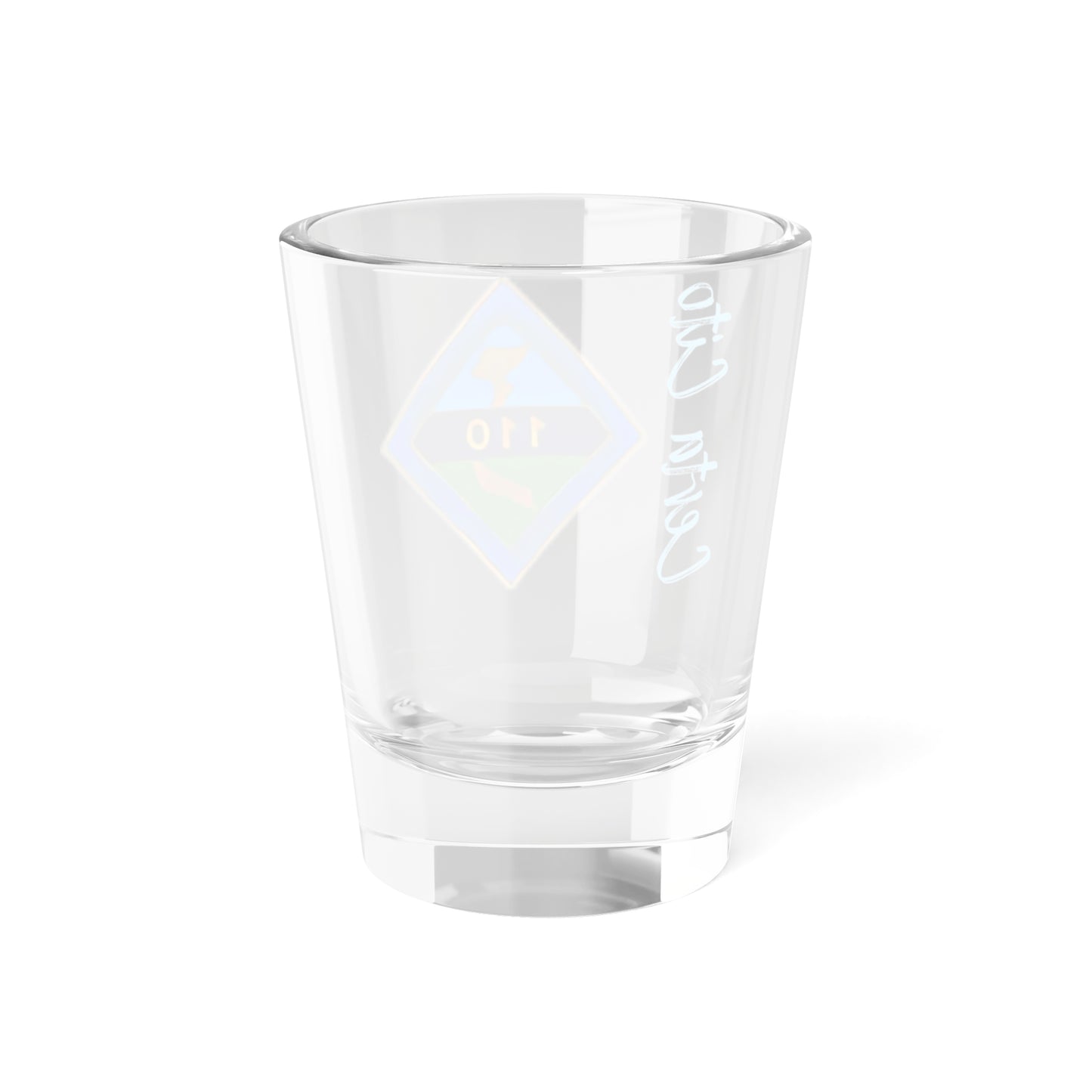 110 Sig Sqn Vietnam Era Shot Glass