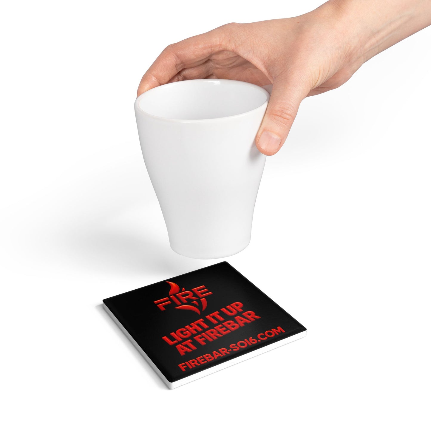 FireBar Ceramic Coaster