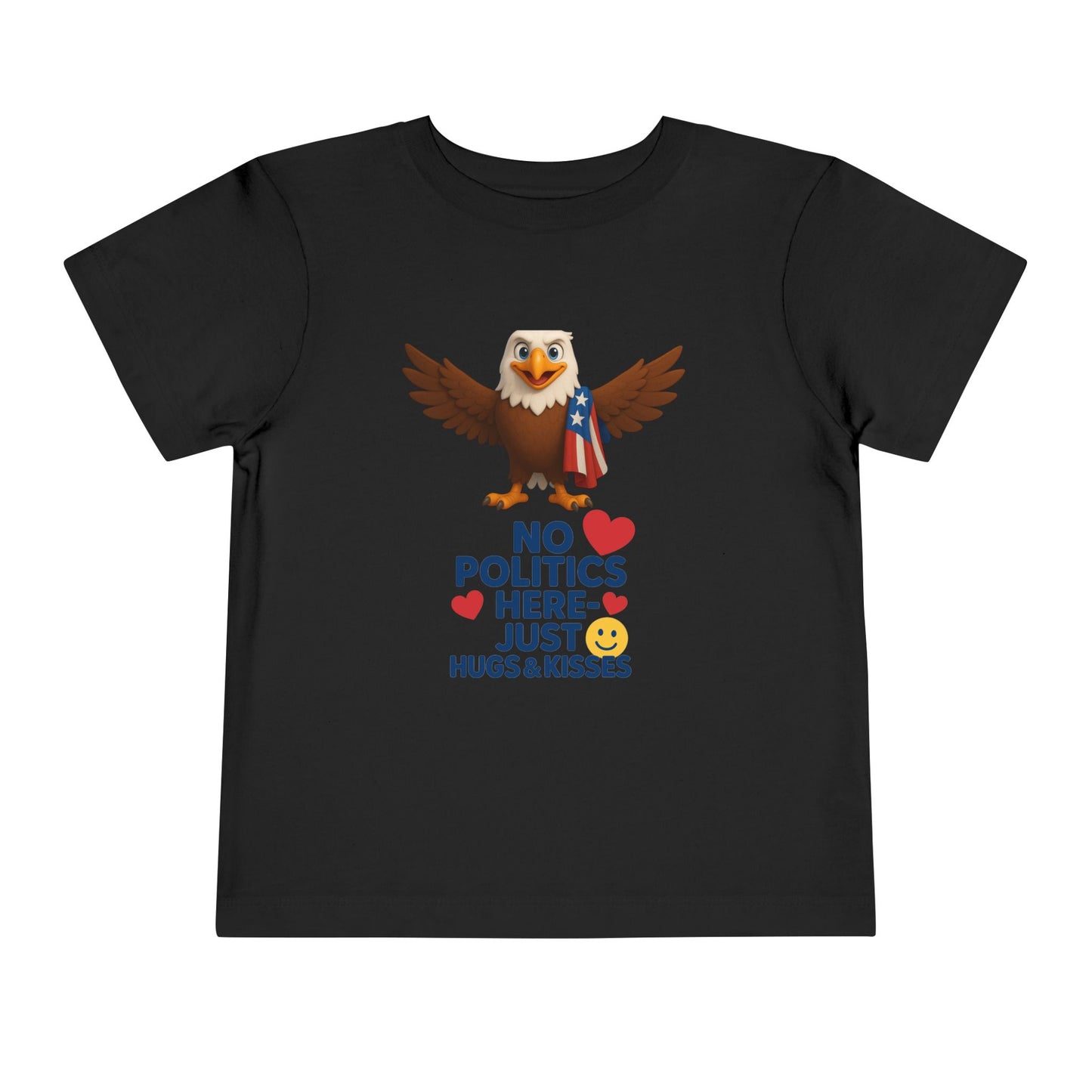 Toddler Short Sleeve Tee with Political Humor | Cute Eagle Design for Kids | Unisex Everyday Wear | Perfect Gift for Holidays and [...]