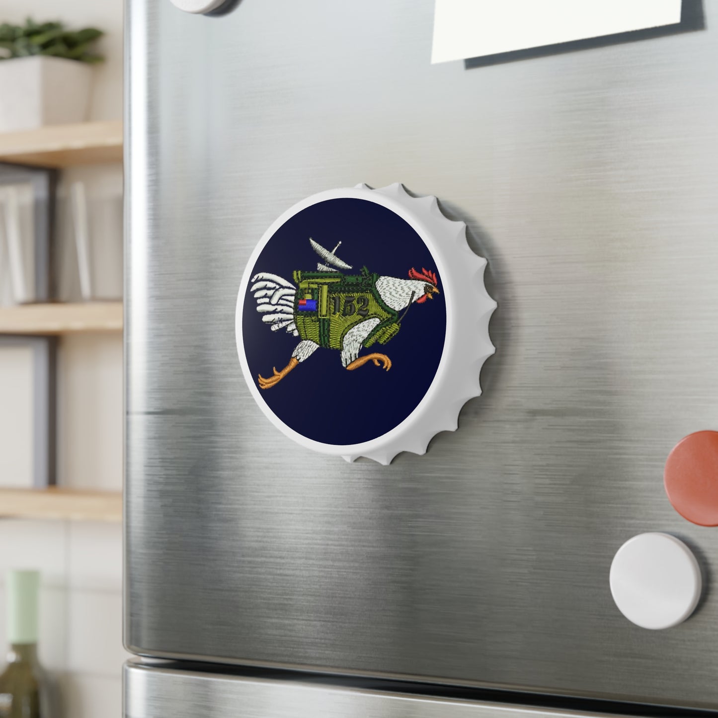152 SIG SQN Battle Chook Patch Bottle Opener – A Symbol of Strength and Unity