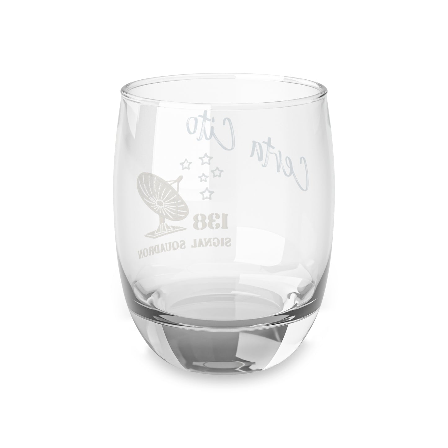 138 Sig Sqn Whiskey Glass