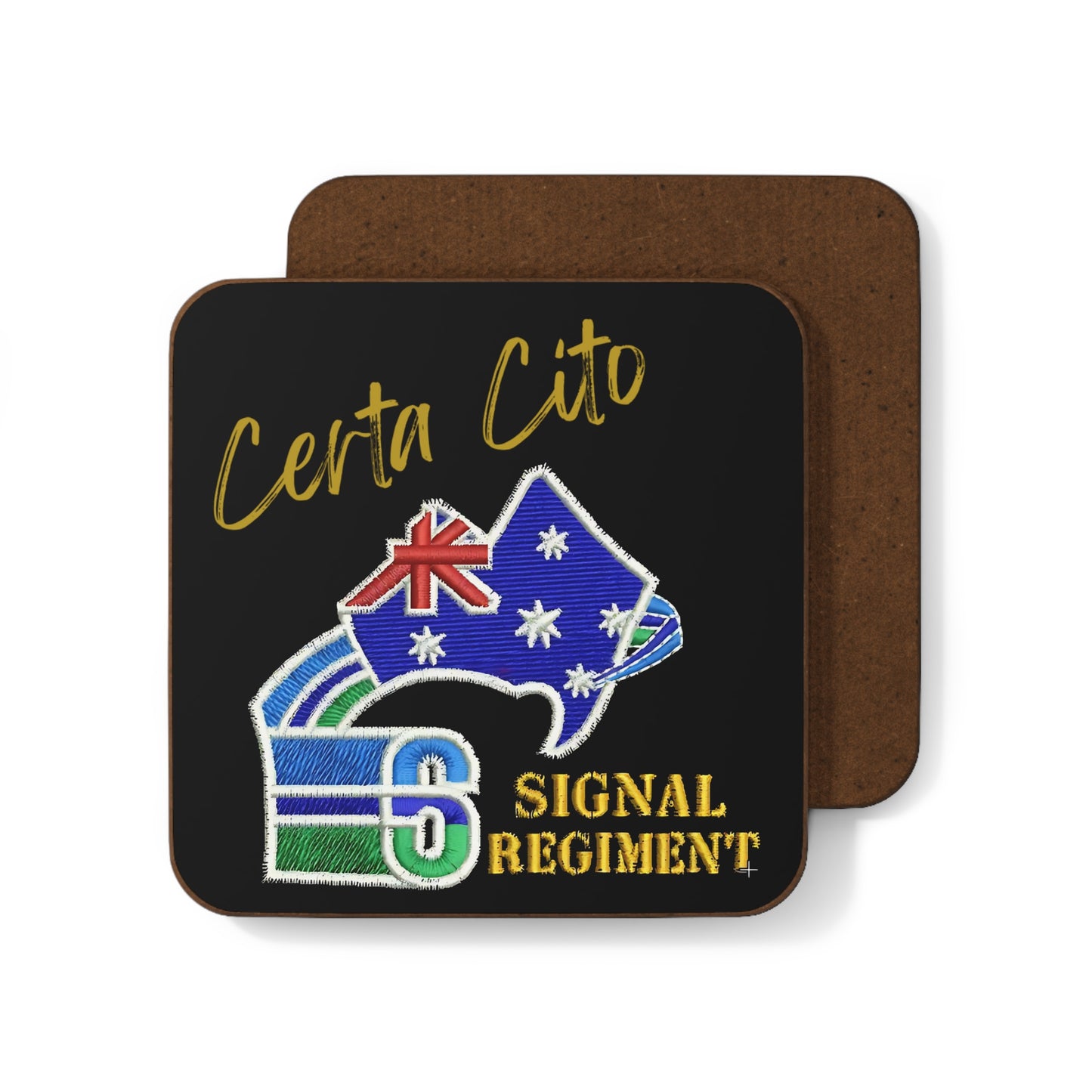 6th Signal Regiment (6 Sig Regt) Signature Coasters