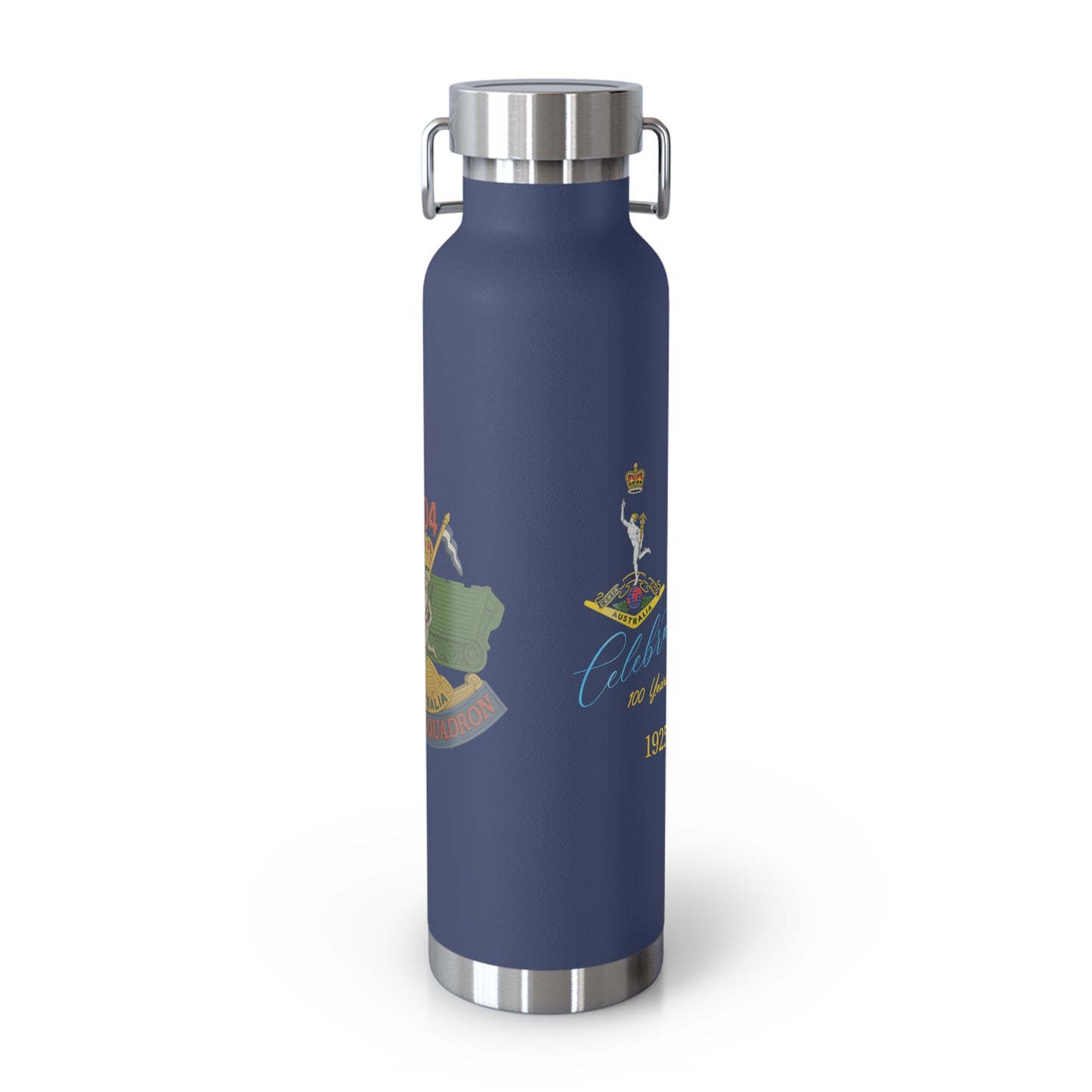 104 Signal Squadron Vietnam Era Patch Insulated Water Bottle