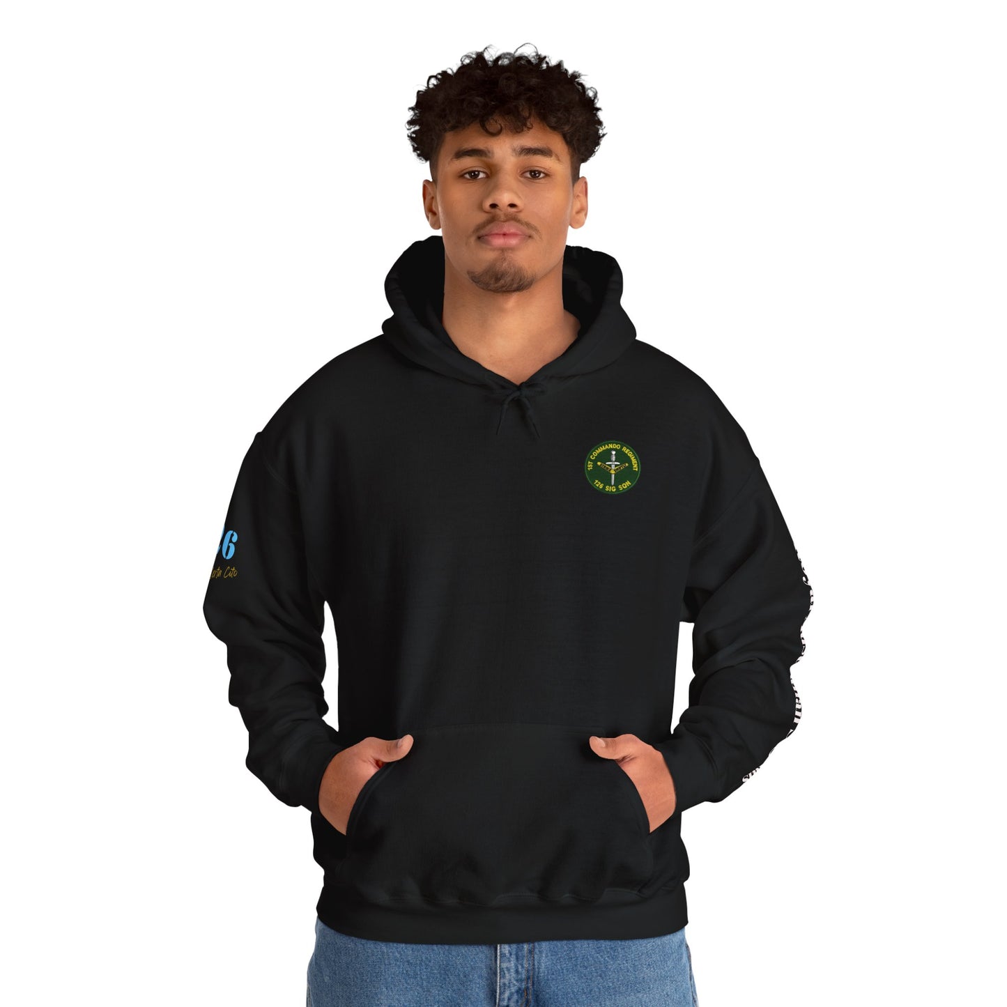 126 Signal Squadron 90's Era Patch 100-Year Anniversary Hoodie