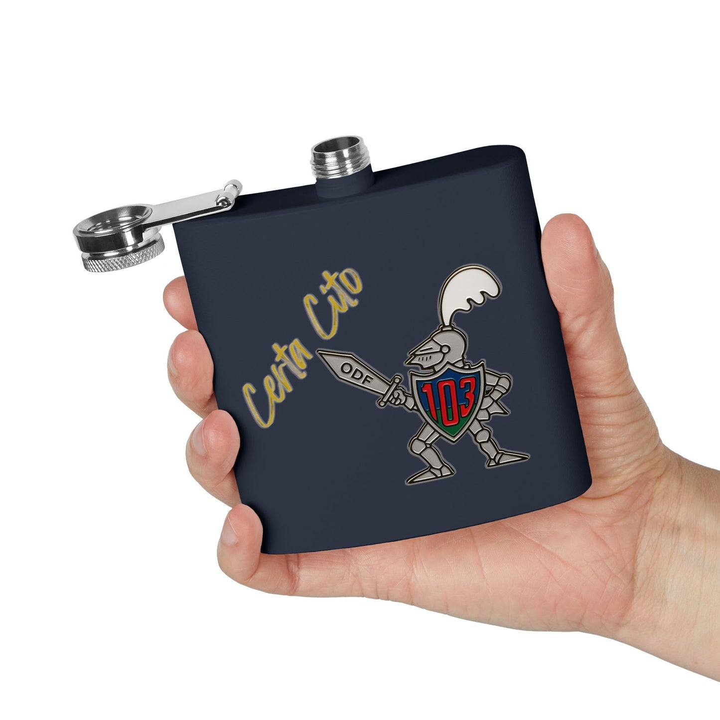 103 SIG SQN Flask – Honoring Signals Excellence