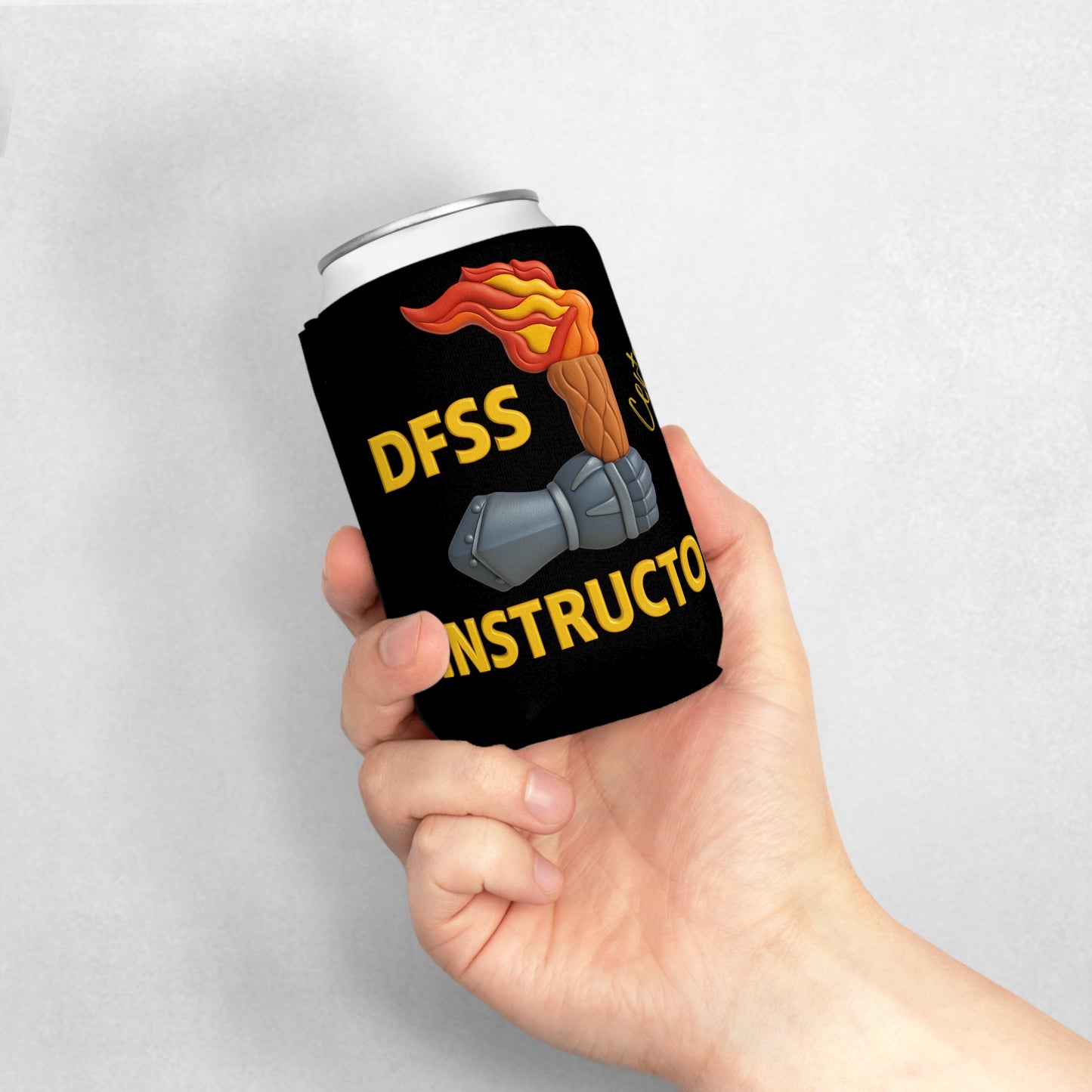 Certa Cito – DFSS (Defence Force School of Signals) Stubby Cooler