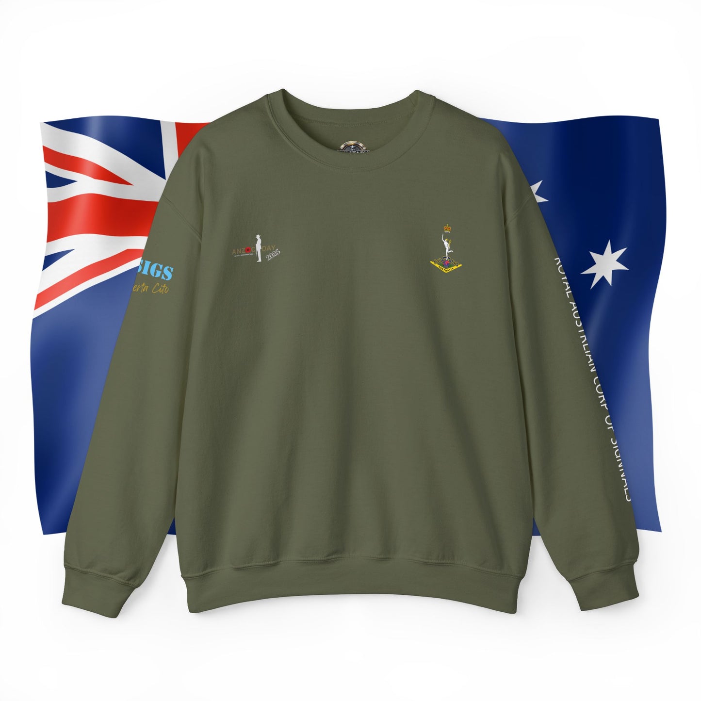 🇦🇺 RASIGS 100 Years of Service Crewneck Jumper – Limited Edition 🇦🇺