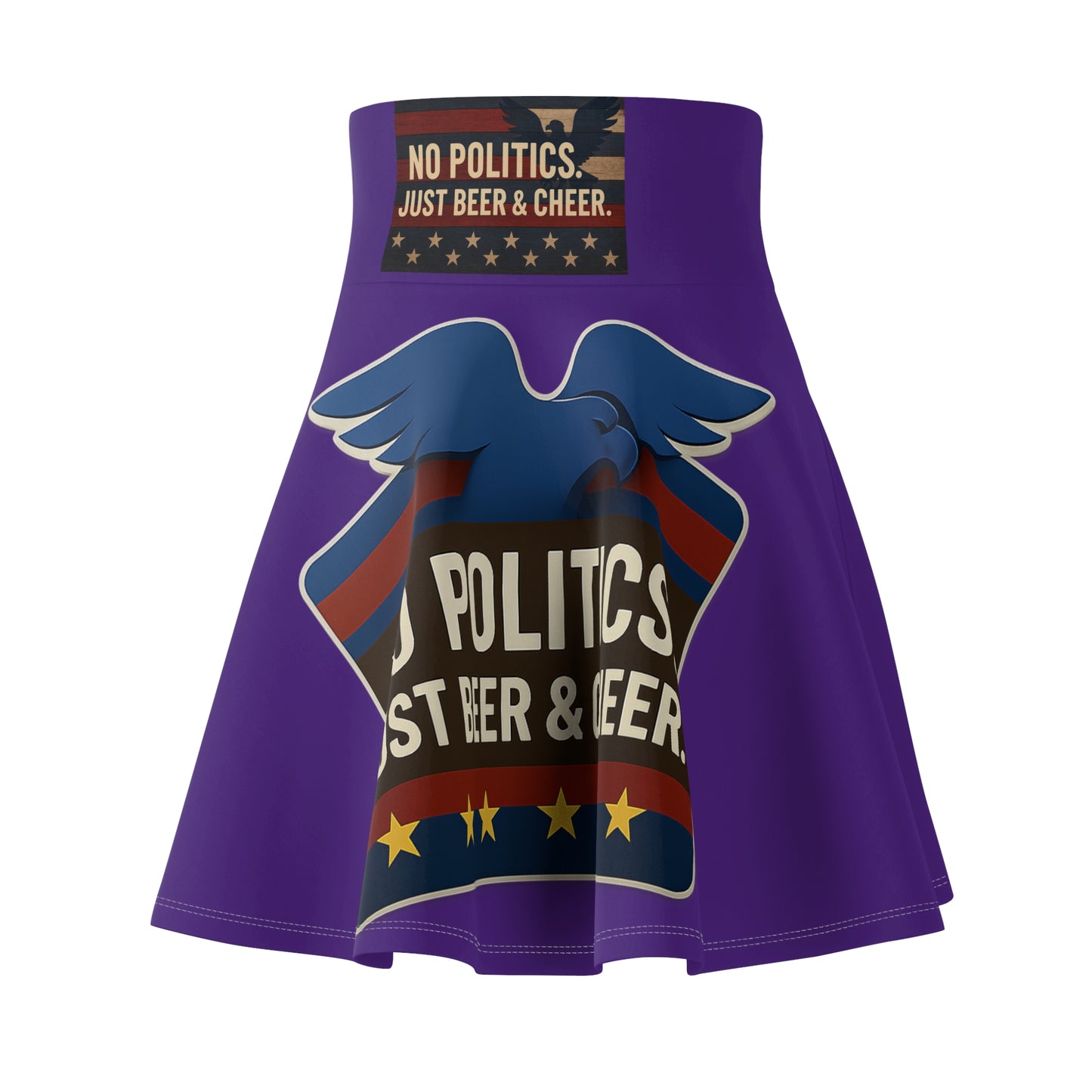 Political Statement Women's Skater Skirt, Fun Skater Skirt, Unique Party Skirt, Casual Wear, Gift for Friends