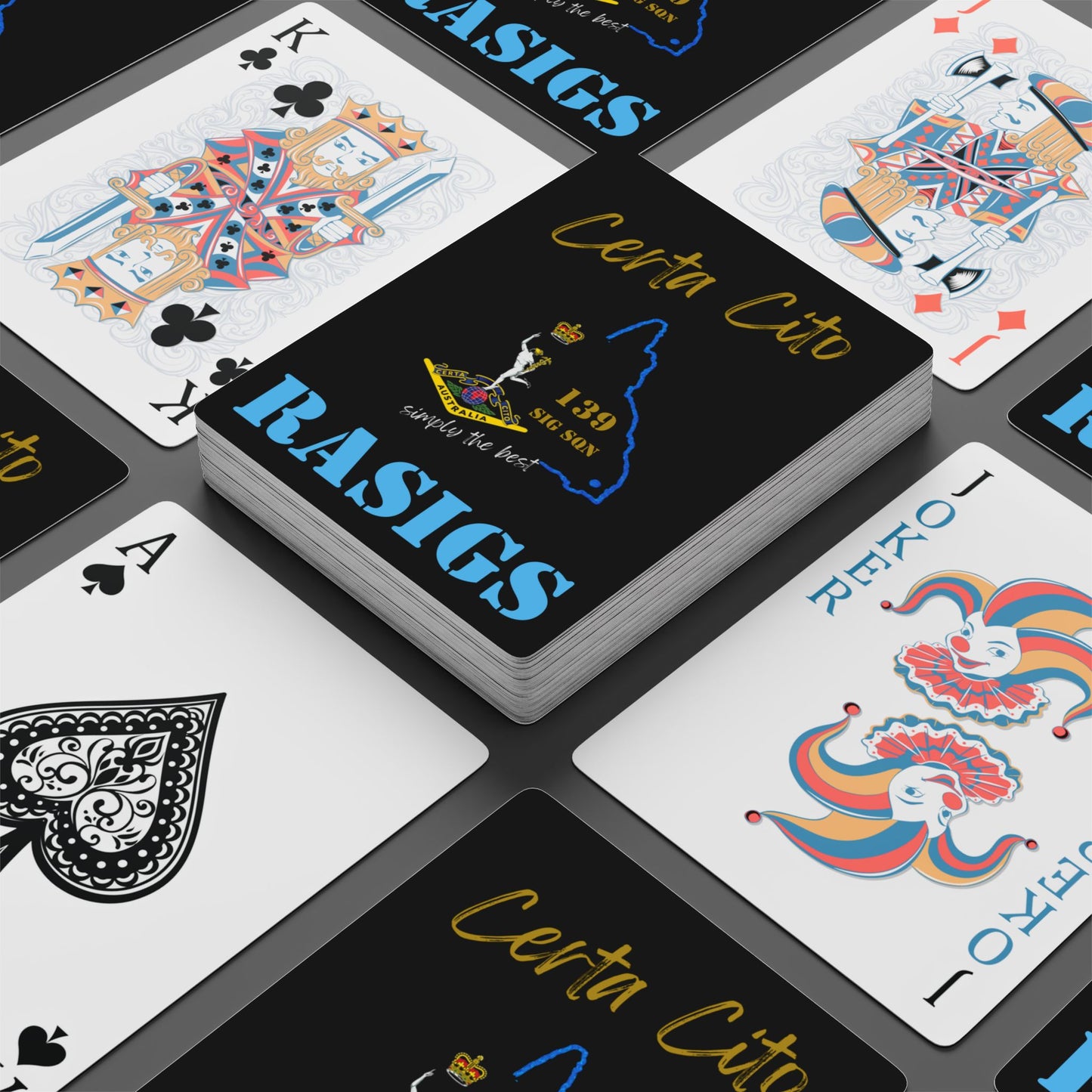 139 SIG SQN Playing Cards
