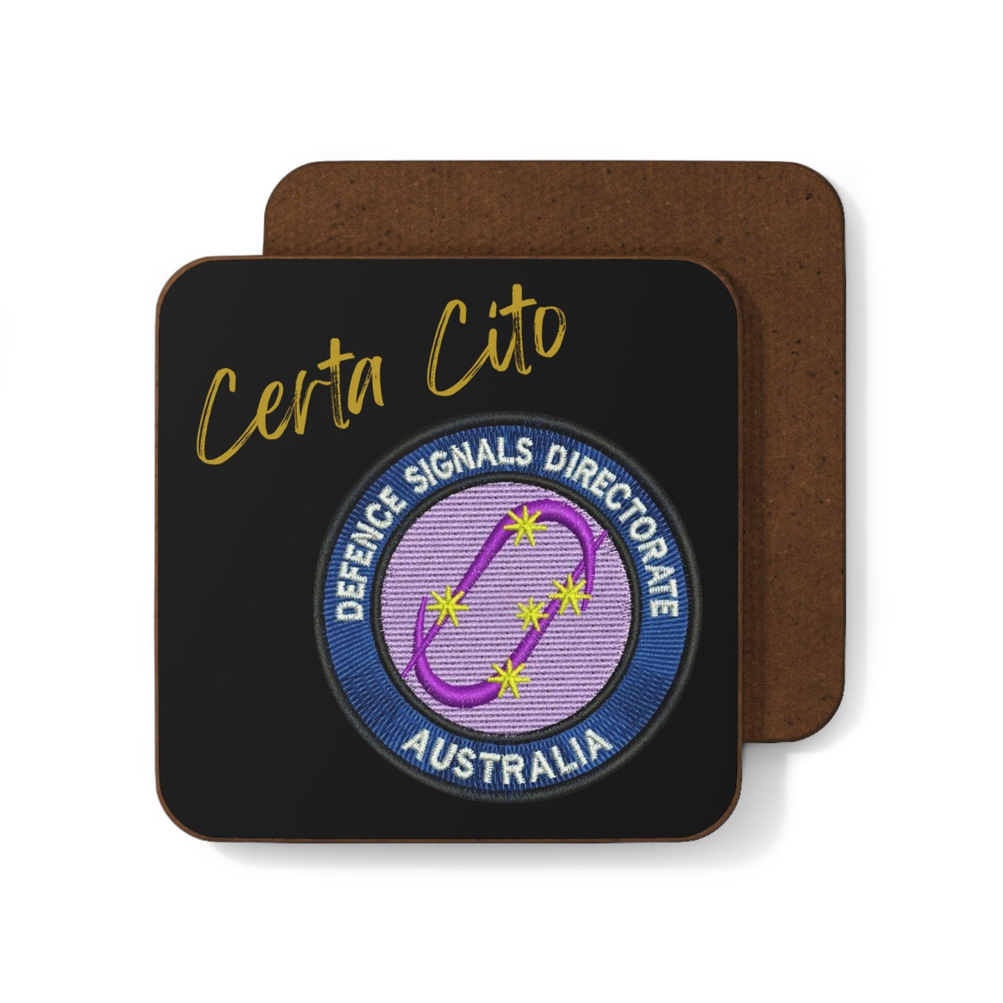 Defence Signal Directorate (DSD) Patch Coaster