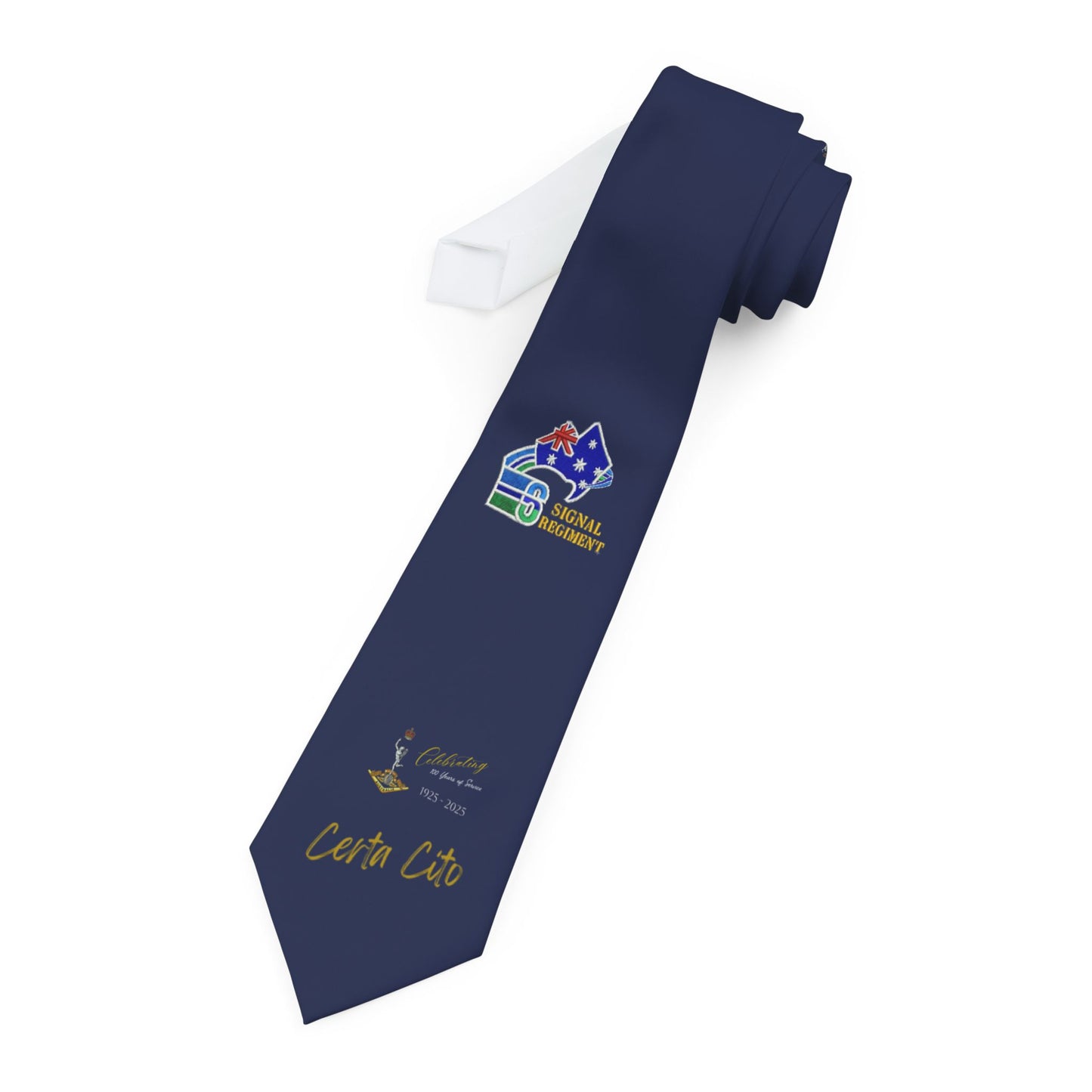 6th Signal Regiment (6 Sig Regt) 100-Year Anniversary Dress Tie