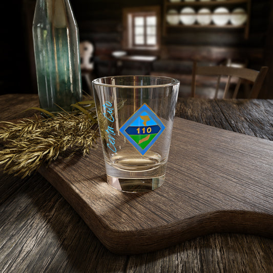110 Sig Sqn Vietnam Era Shot Glass