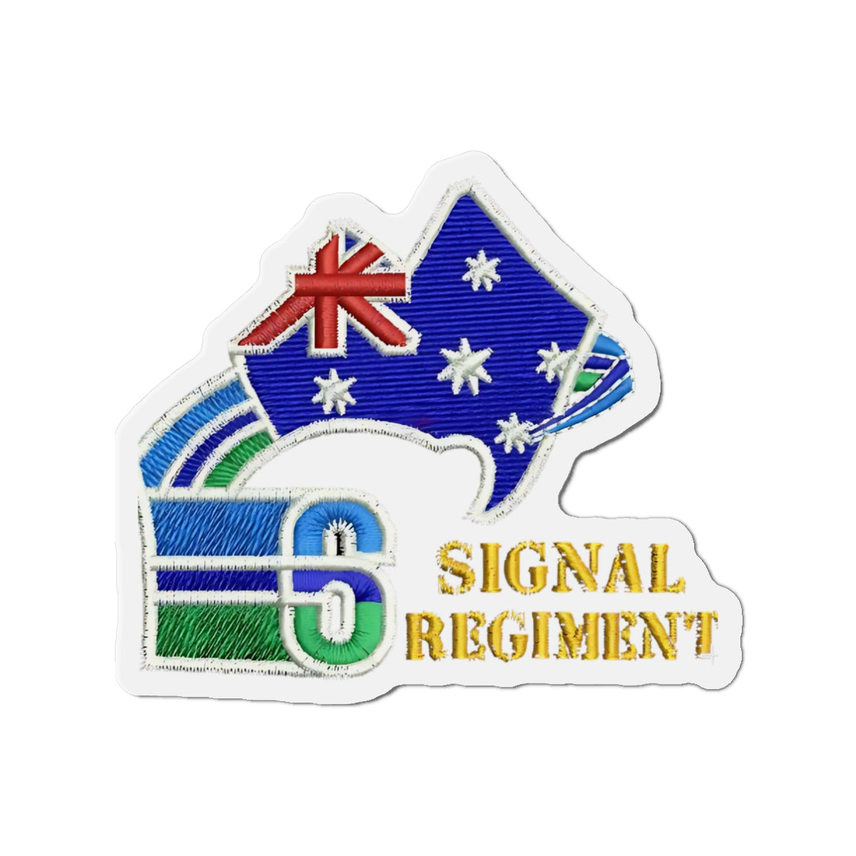 6th Signal Regiment Patch Magnet – RASIGS Signature Range