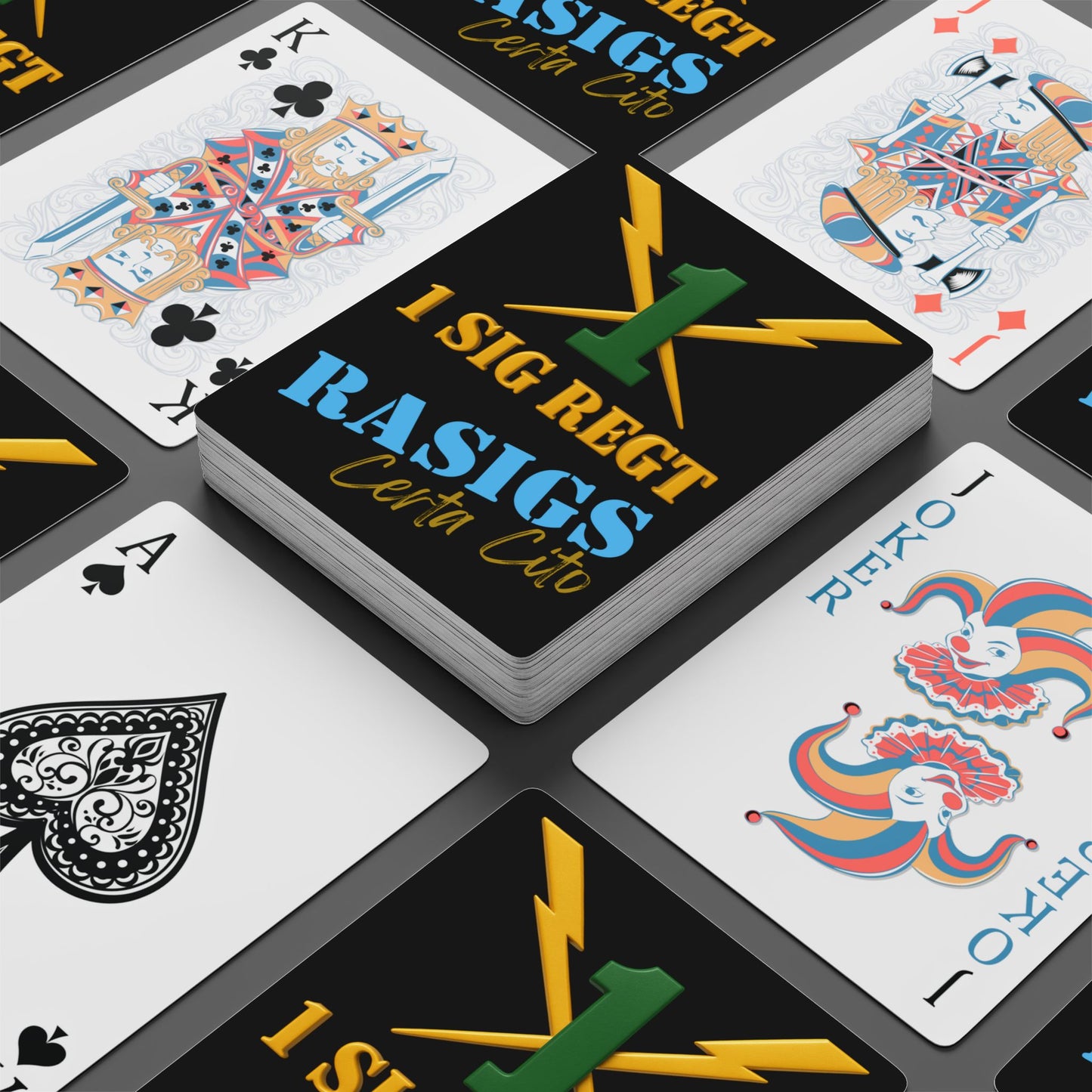 Certa Cito – 1 Sig Reg Playing Cards