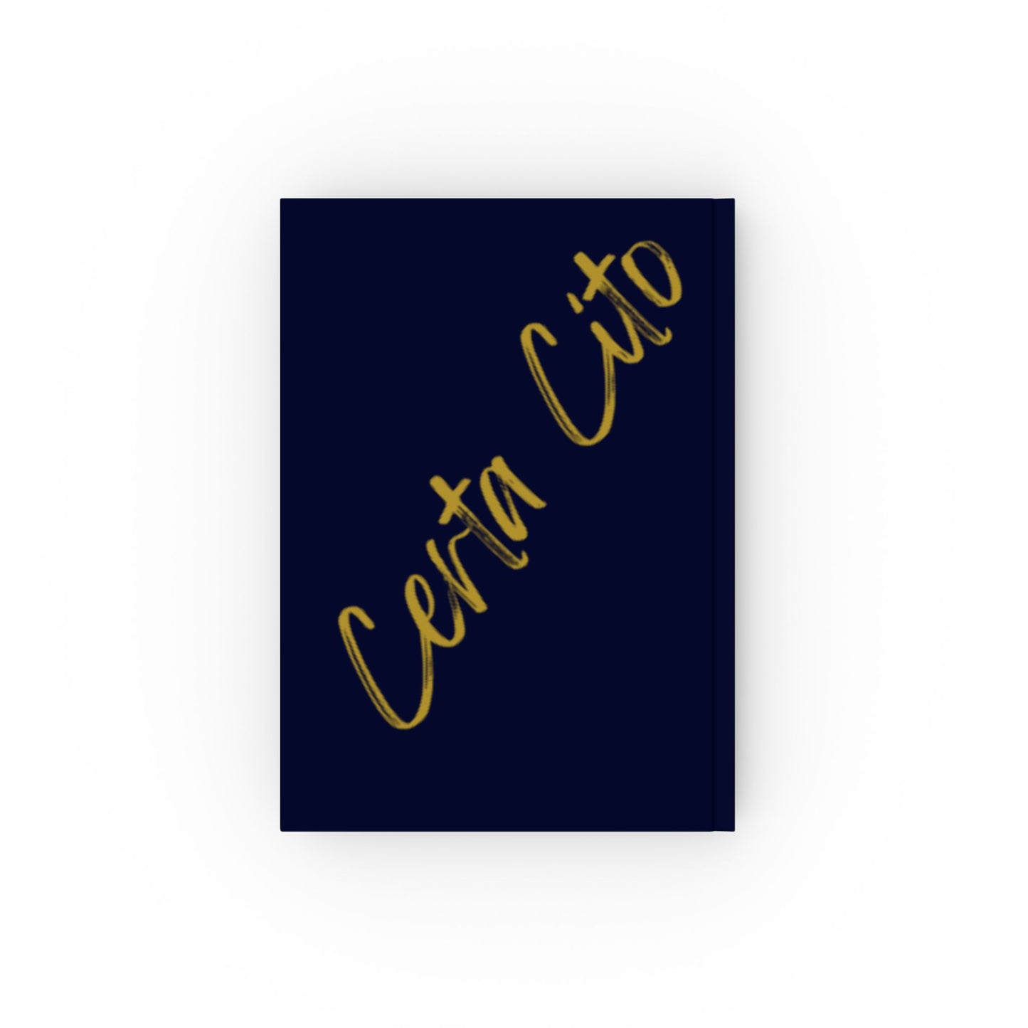 Hard-Backed Journal – RASIGS Edition Certa Cito