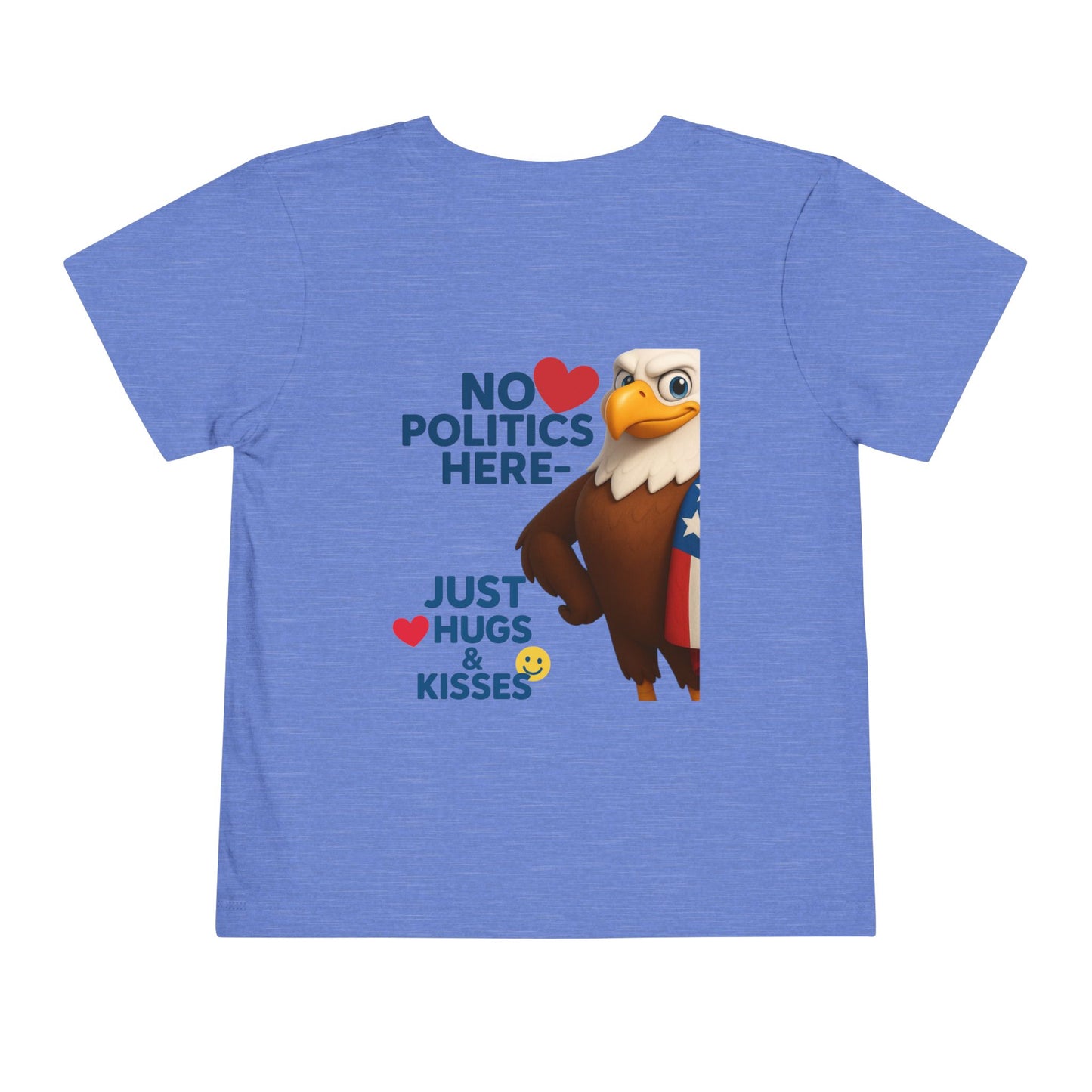 Toddler Short Sleeve Tee with Political Humor | Cute Eagle Design for Kids | Unisex Everyday Wear | Perfect Gift for Holidays and [...]